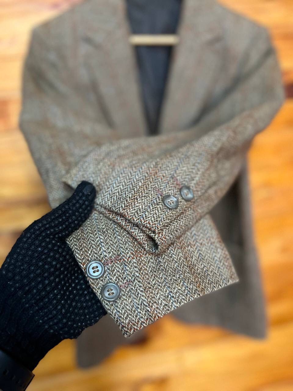Vintage VINTAGE FINEST TWEED BLAZER WOOL MADE IN ENGLAND Size 42R - 7 Thumbnail