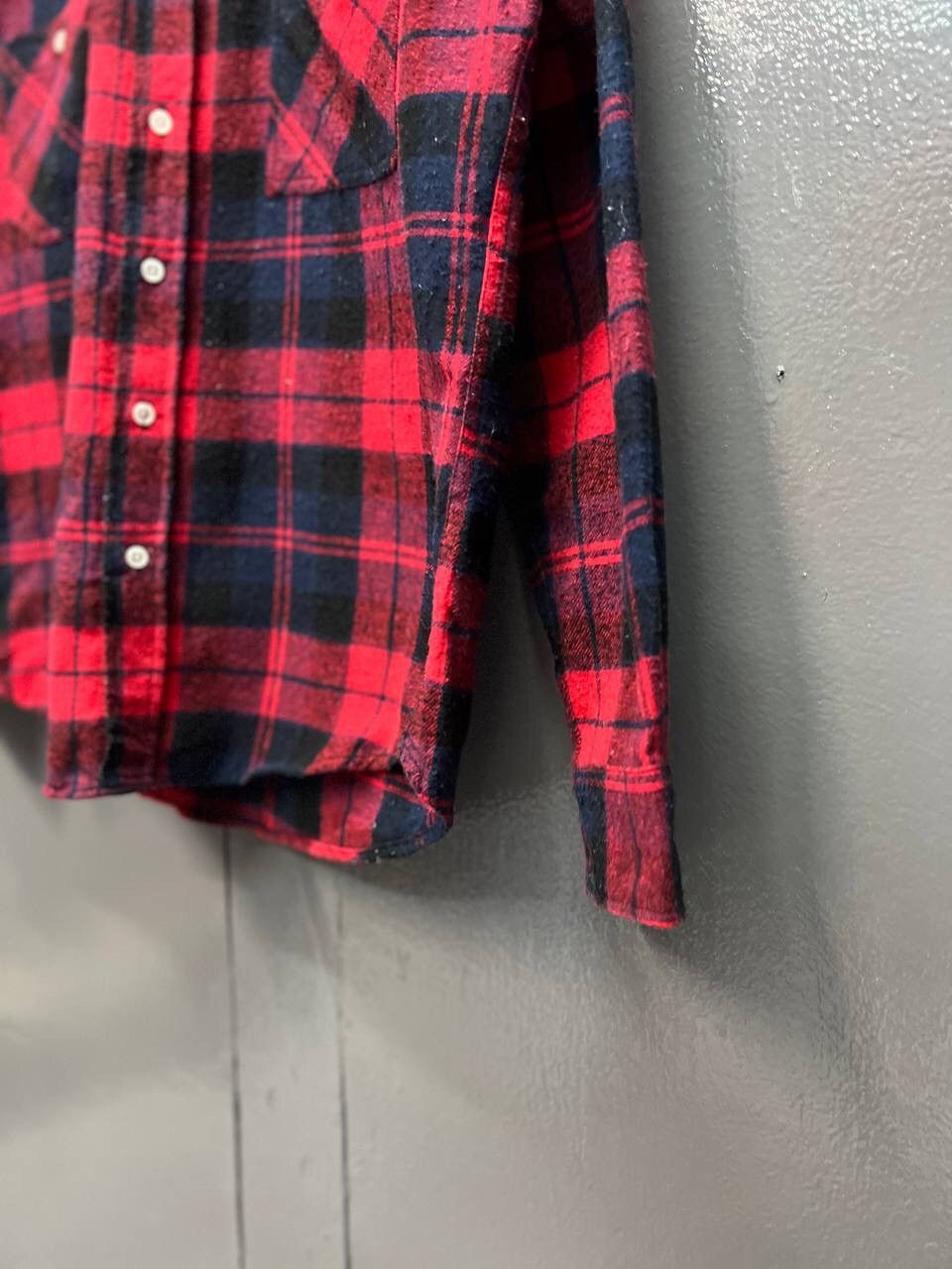 Japanese Brand O.C FLANNEL COTTON PLAID RED Size US M / EU 48-50 / 2 - 5 Thumbnail