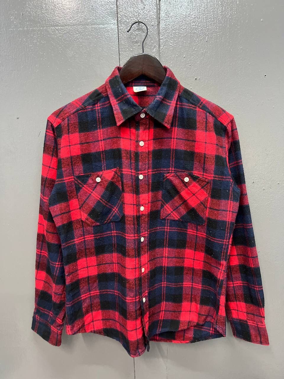 O.C FLANNEL COTTON PLAID RED