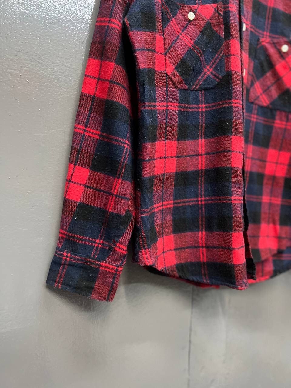 Japanese Brand O.C FLANNEL COTTON PLAID RED Size US M / EU 48-50 / 2 - 4 Thumbnail
