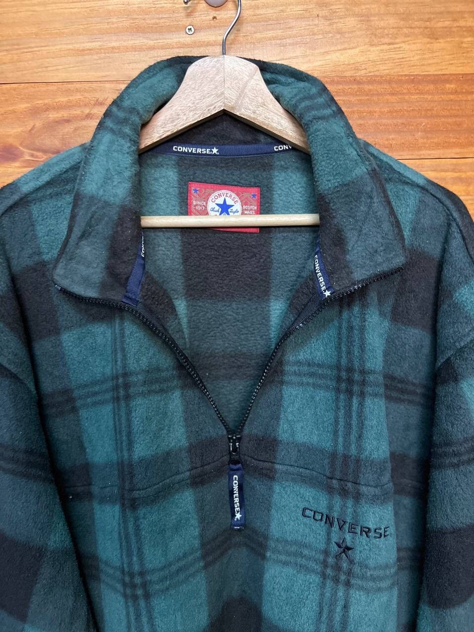 Converse CONVERSE FLEECE PLAID JACKET Size US L / EU 52-54 / 3 - 8 Thumbnail