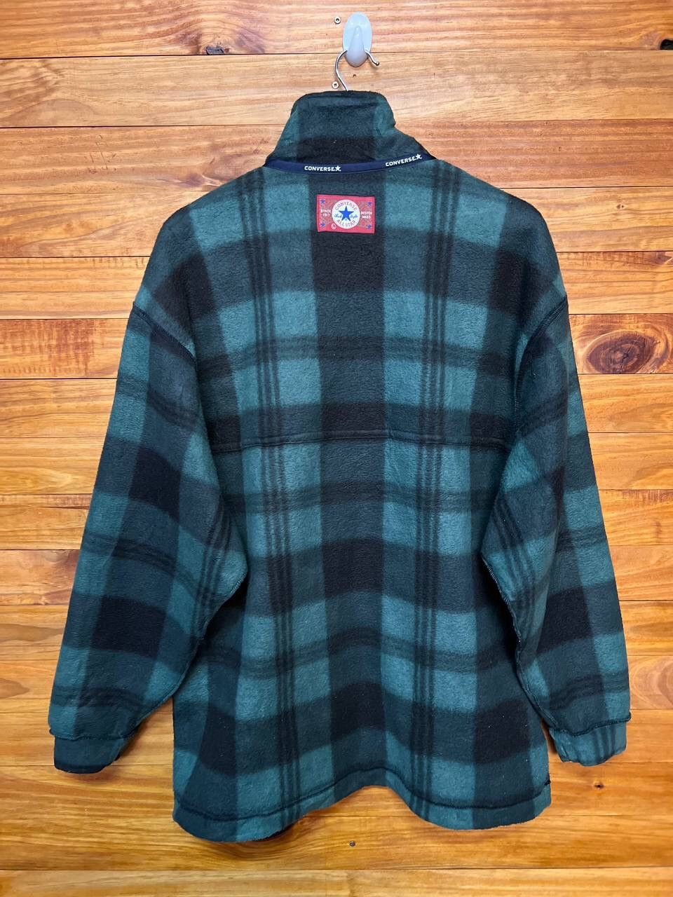 Converse CONVERSE FLEECE PLAID JACKET Size US L / EU 52-54 / 3 - 10 Thumbnail