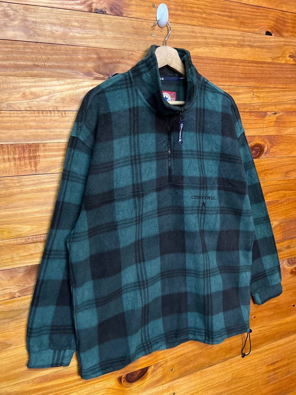 Converse CONVERSE FLEECE PLAID JACKET Size US L / EU 52-54 / 3 - 2 Thumbnail