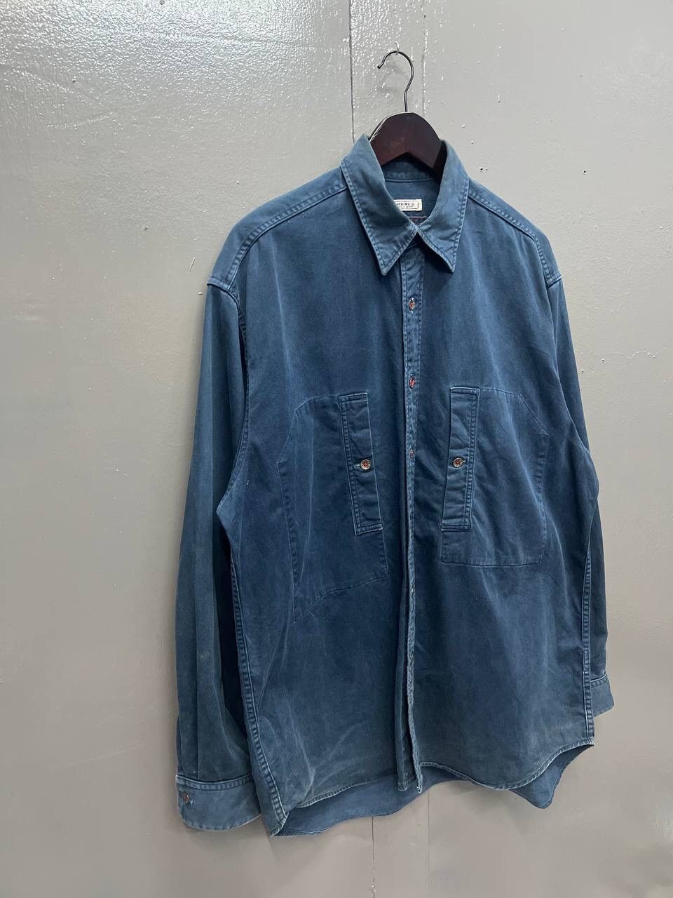 Vintage N- MARINE D DOUBLE POCKET LIGHT JACKET Size US XXL / EU 58 / 5 - 2 Thumbnail