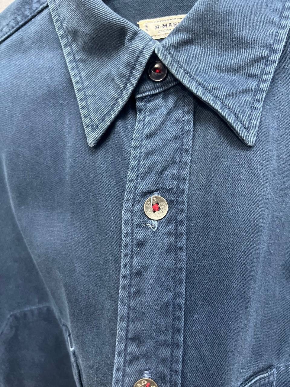 Vintage N- MARINE D DOUBLE POCKET LIGHT JACKET Size US XXL / EU 58 / 5 - 5 Thumbnail