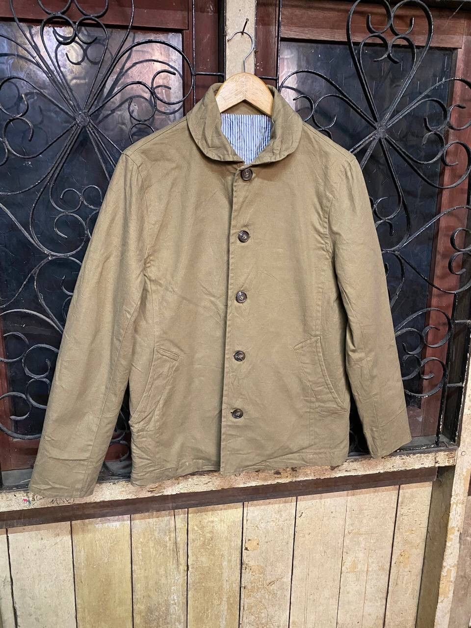 Japanese Brand Black by muscat button up jacket Size US S / EU 44-46 / 1 - 4 Thumbnail
