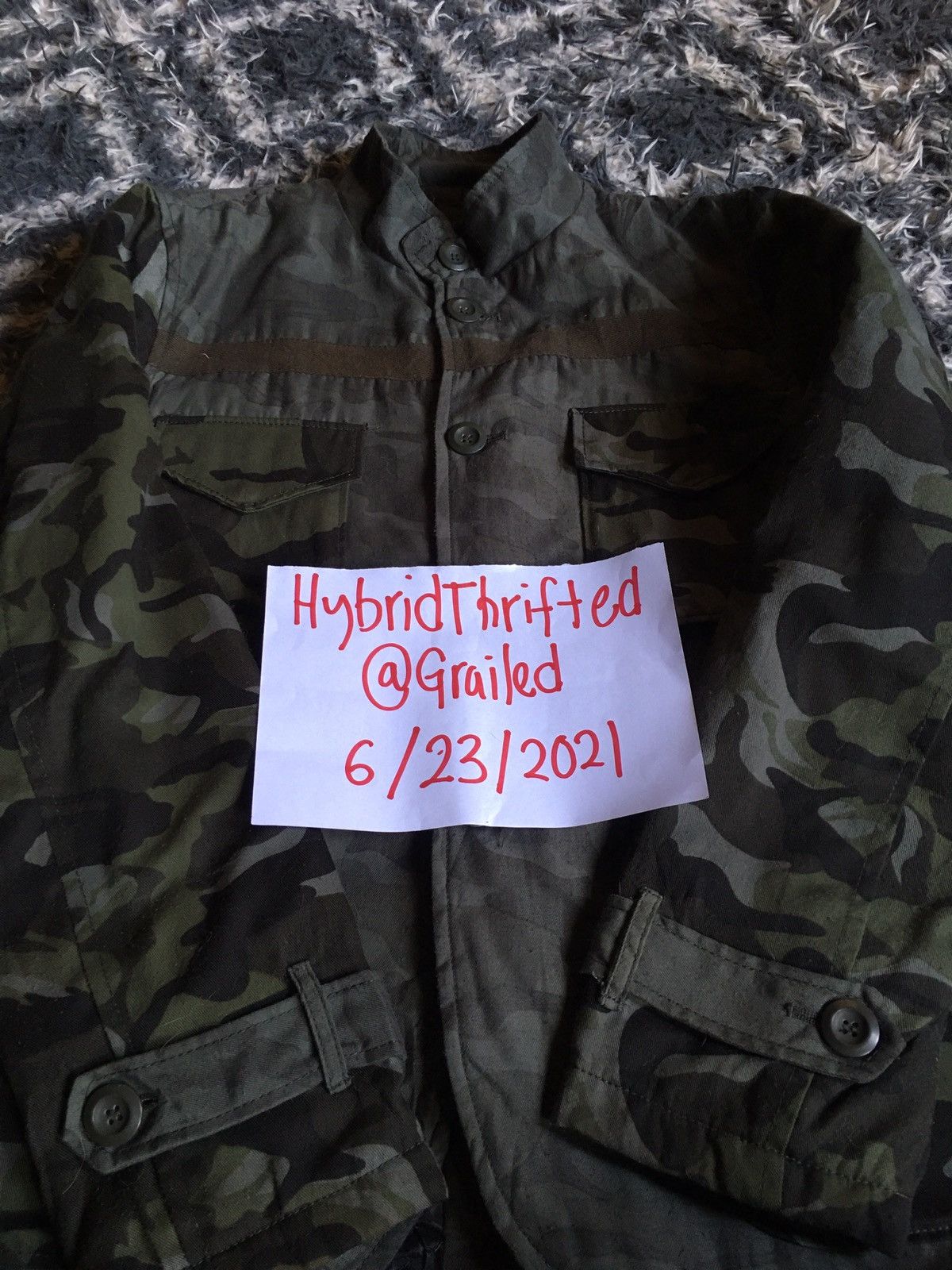 Japanese Brand Military Light Jacket Camo Size US M / EU 48-50 / 2 - 12 Thumbnail