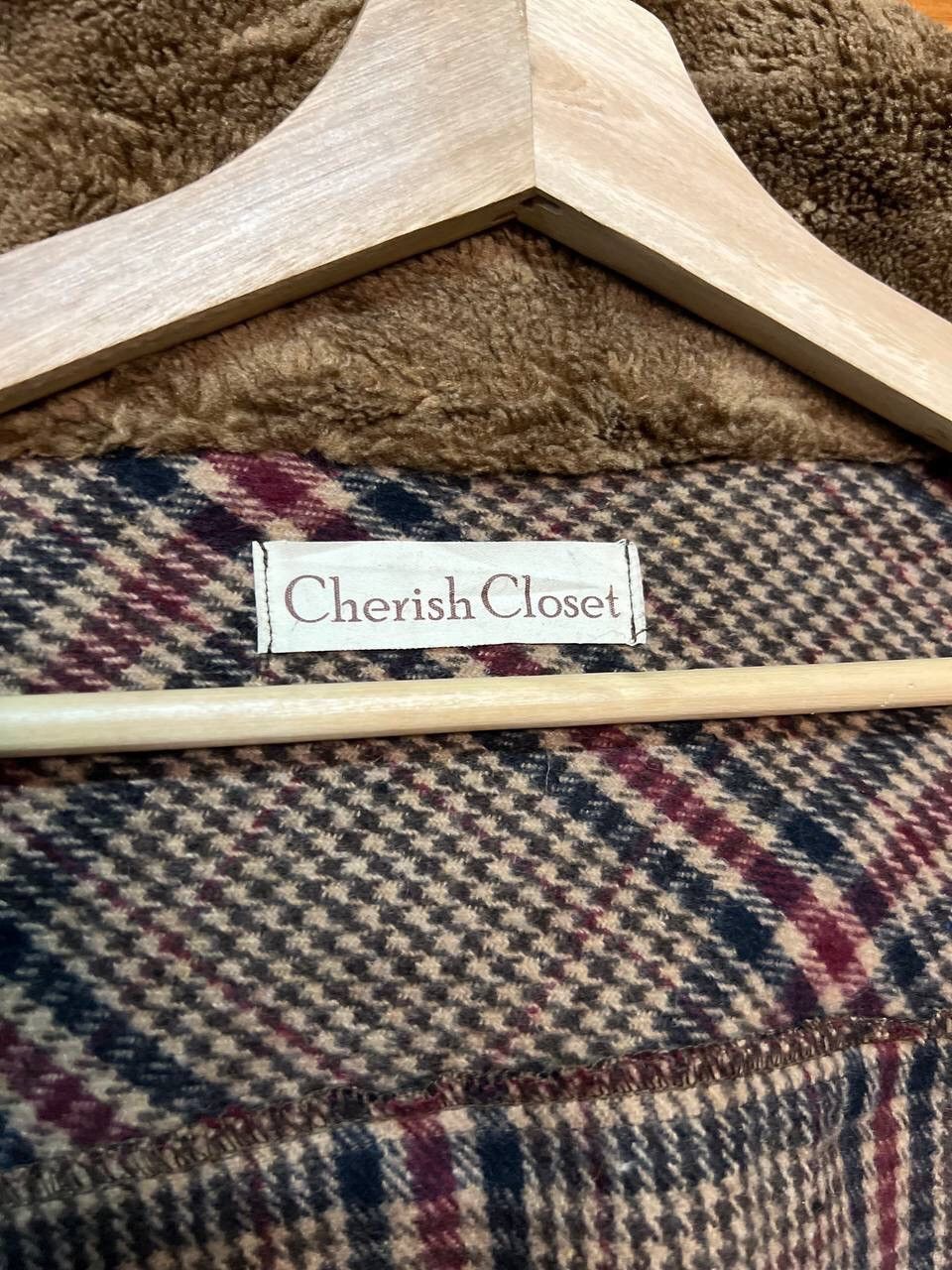 Japanese Brand CHERISH CLOSET WOOL SHERPA TRUCKER JACKET Size US L / EU 52-54 / 3 - 11 Thumbnail
