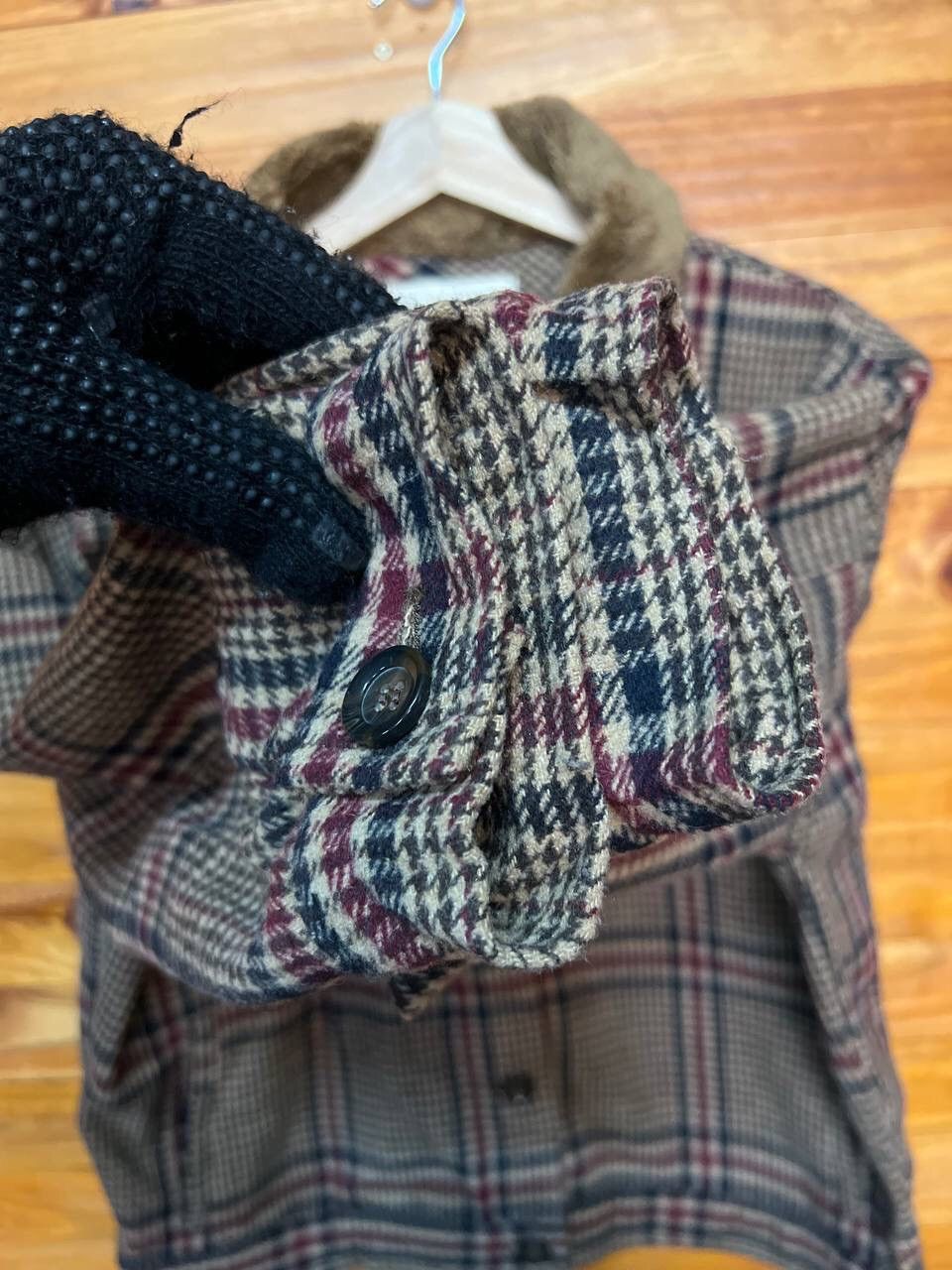 Japanese Brand CHERISH CLOSET WOOL SHERPA TRUCKER JACKET Size US L / EU 52-54 / 3 - 7 Thumbnail