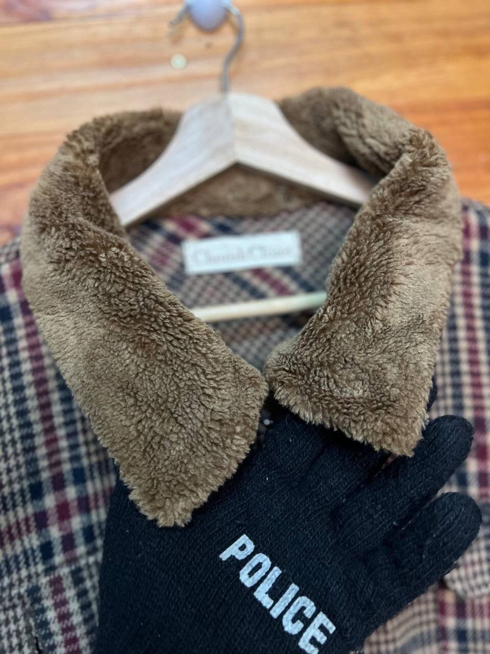 Japanese Brand CHERISH CLOSET WOOL SHERPA TRUCKER JACKET Size US L / EU 52-54 / 3 - 6 Thumbnail