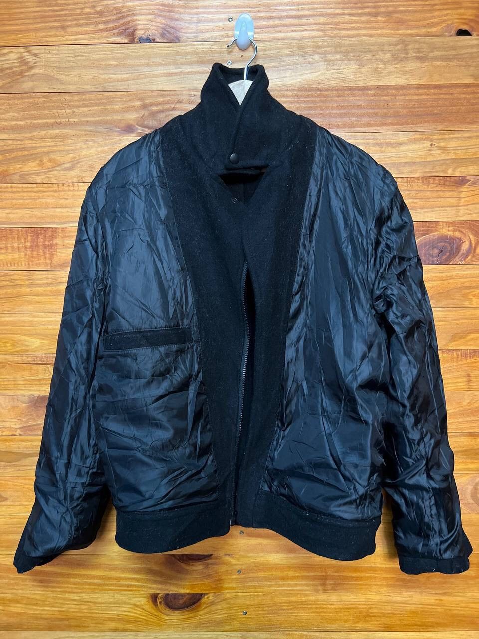 Japanese Brand STEAL🔥AZUL BY MOUSSY WOOL DOUBLE COLLAR JACKET Size US L / EU 52-54 / 3 - 14 Thumbnail
