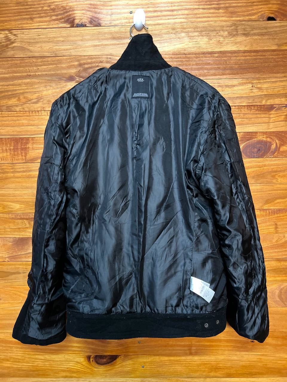 Japanese Brand STEAL🔥AZUL BY MOUSSY WOOL DOUBLE COLLAR JACKET Size US L / EU 52-54 / 3 - 15 Thumbnail