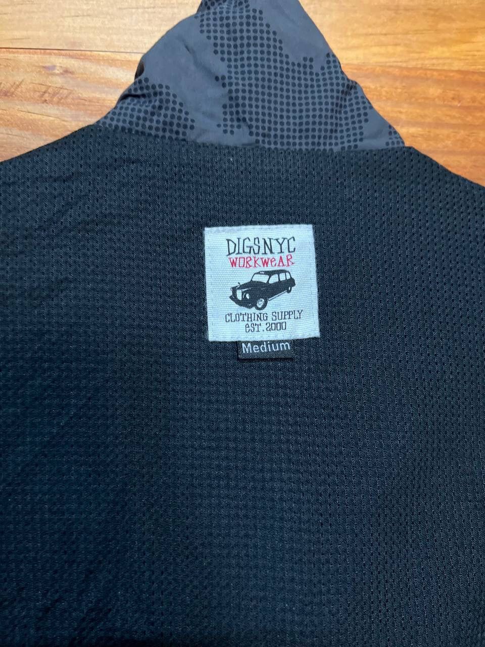 Japanese Brand DIGSNYC WORKWEAR OUTSHIRT JACKET CAMO SPACE GRAY Size US M / EU 48-50 / 2 - 13 Thumbnail