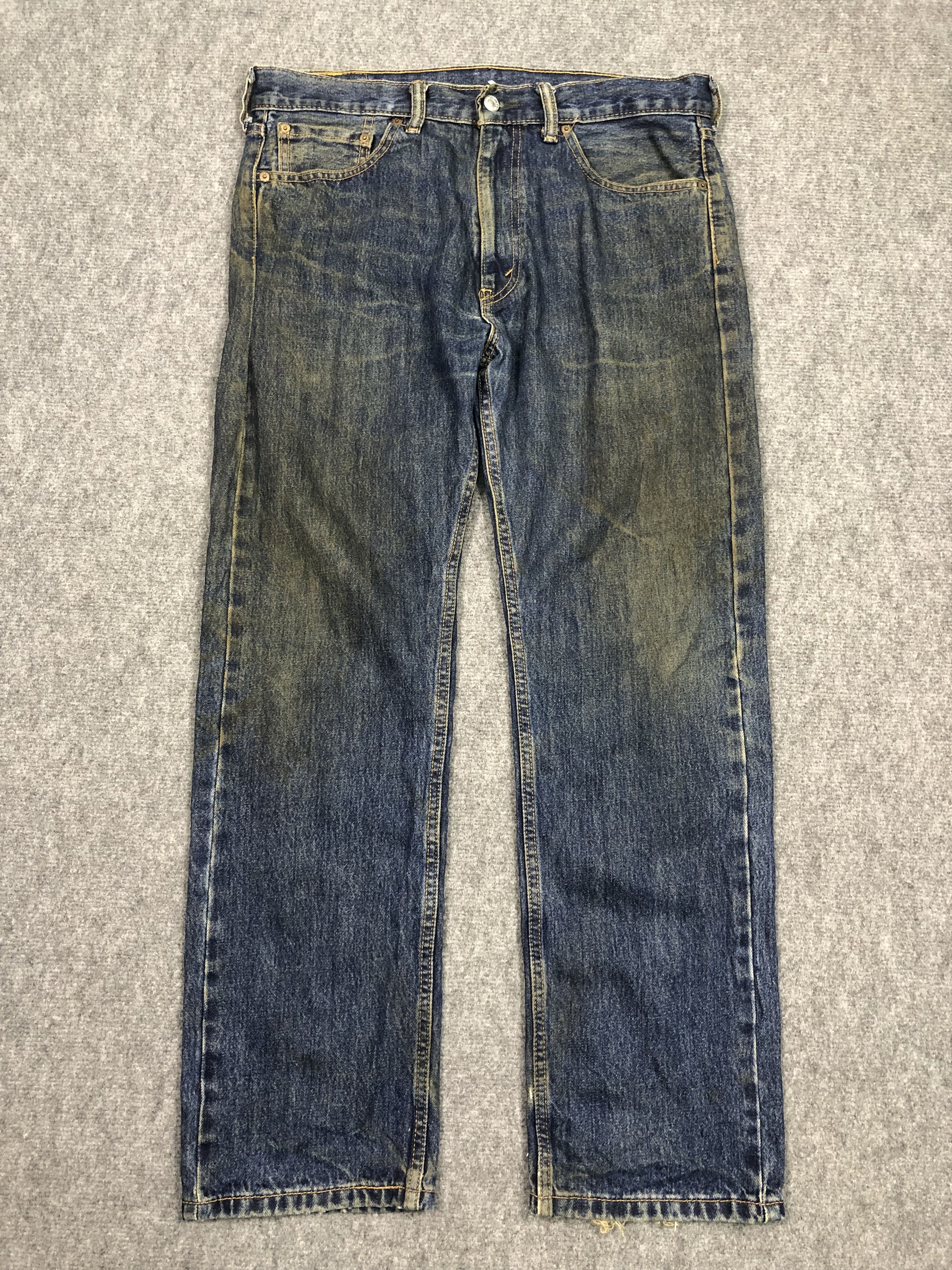 Vintage Levis 505 Faded Blue Jeans 36x30.5 DP0141