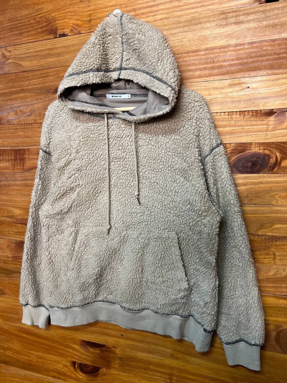 Japanese Brand COLONY HOODIE FLEECE JACKET Size US S / EU 44-46 / 1 - 3 Thumbnail