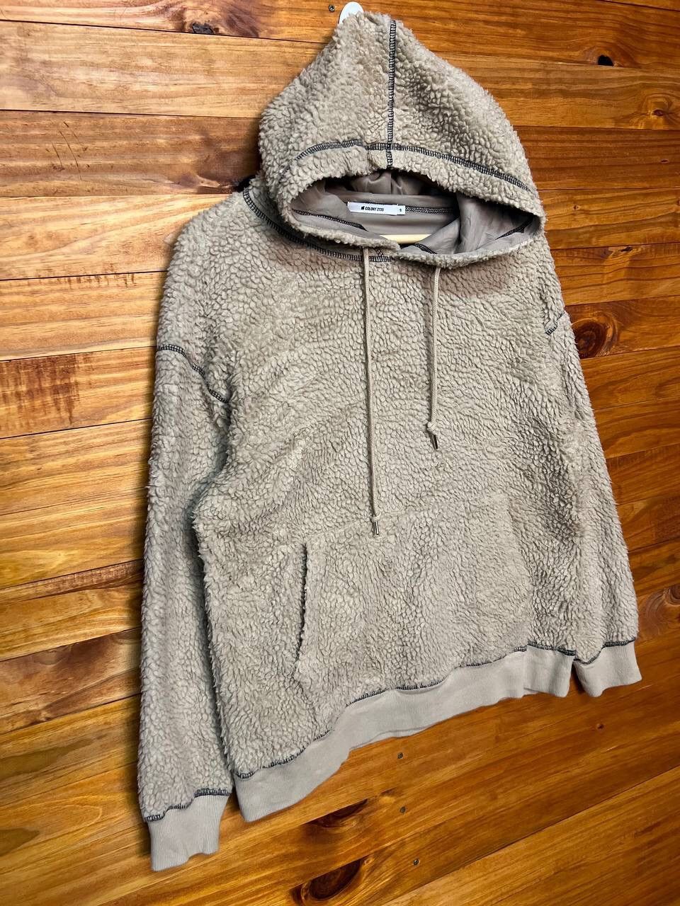 Japanese Brand COLONY HOODIE FLEECE JACKET Size US S / EU 44-46 / 1 - 2 Thumbnail