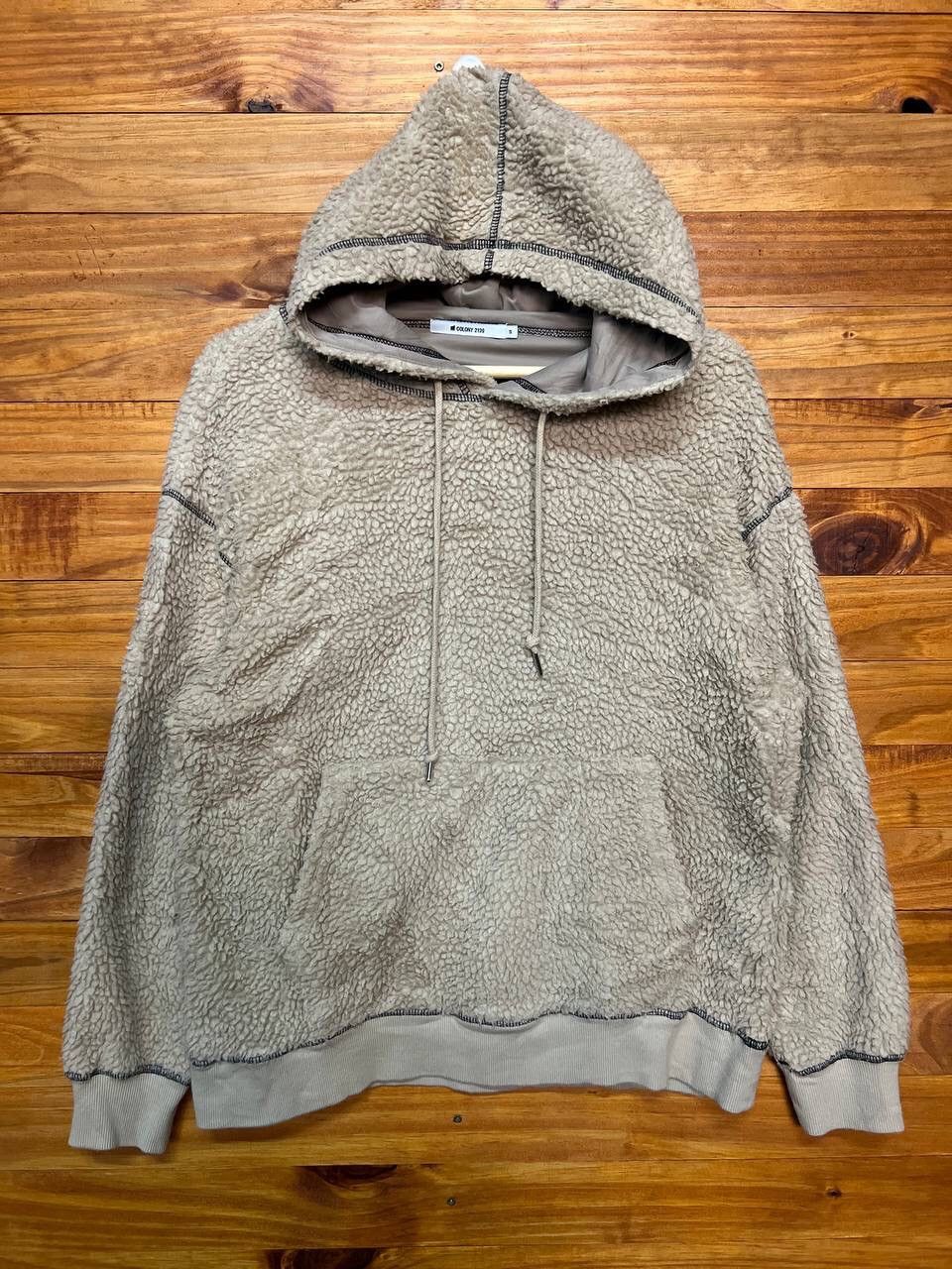 Japanese Brand COLONY HOODIE FLEECE JACKET Size US S / EU 44-46 / 1 - 1 Thumbnail