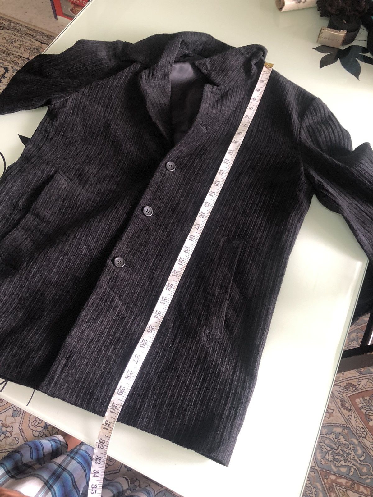 Issey Miyake Vintage Issey Miyake Tete Homme Corduroy Jacket Size US M / EU 48-50 / 2 - 21 Thumbnail