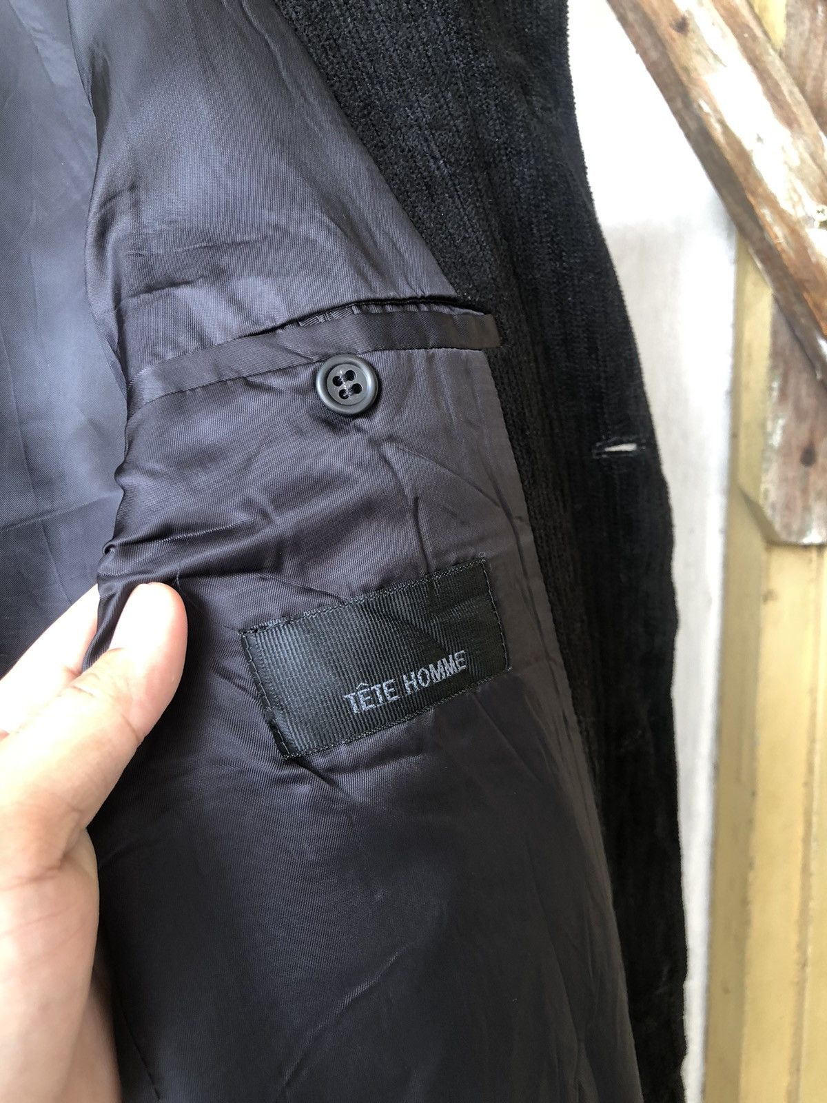 Issey Miyake Vintage Issey Miyake Tete Homme Corduroy Jacket Size US M / EU 48-50 / 2 - 14 Thumbnail