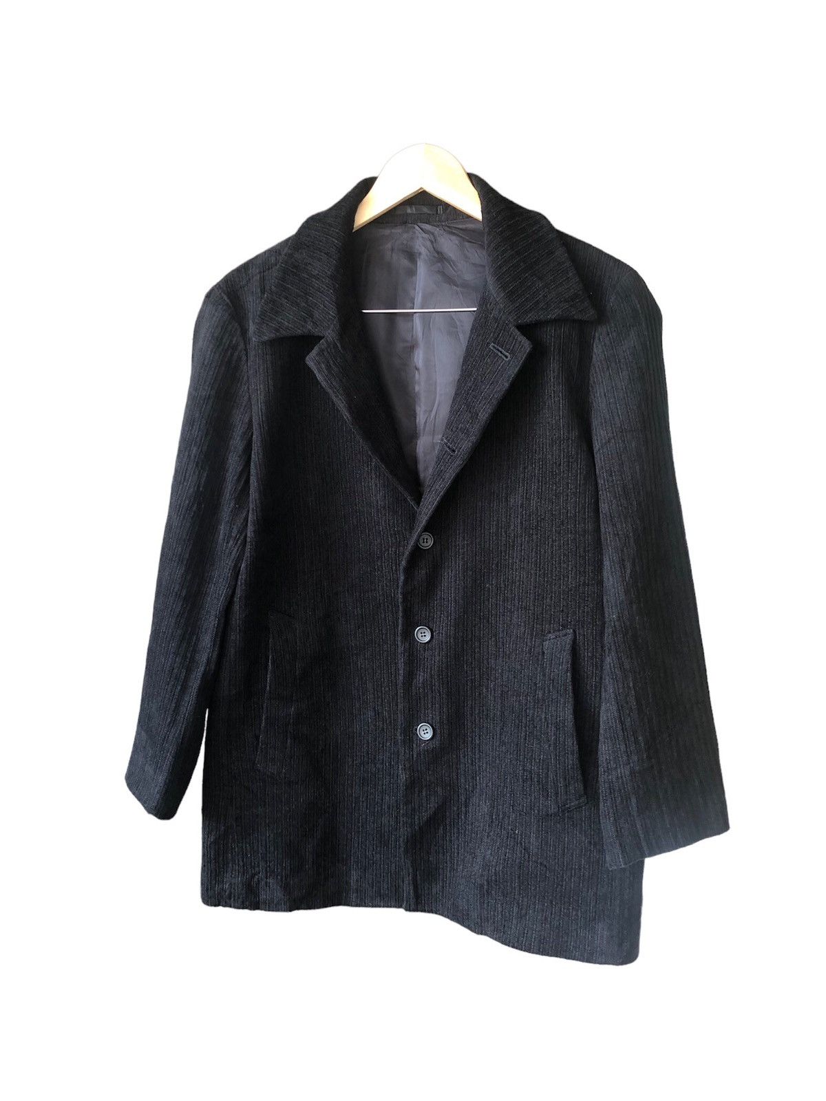 Issey Miyake Vintage Issey Miyake Tete Homme Corduroy Jacket Size US M / EU 48-50 / 2 - 2 Thumbnail