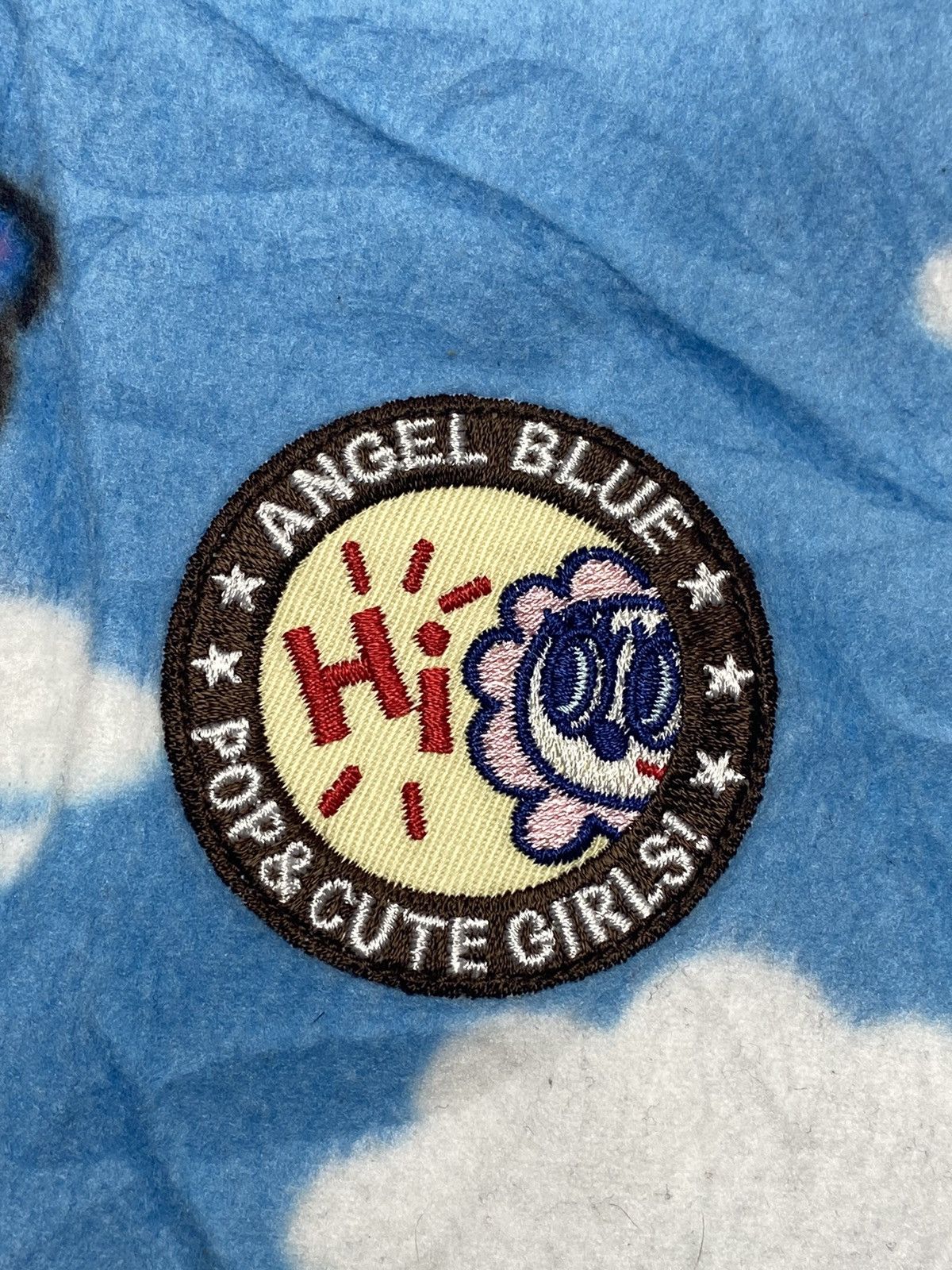 Hysteric Glamour 2000s Angel Blue - Double Jacket Printed Cloud Fleece Liner Size US M / EU 48-50 / 2 - 19 Thumbnail