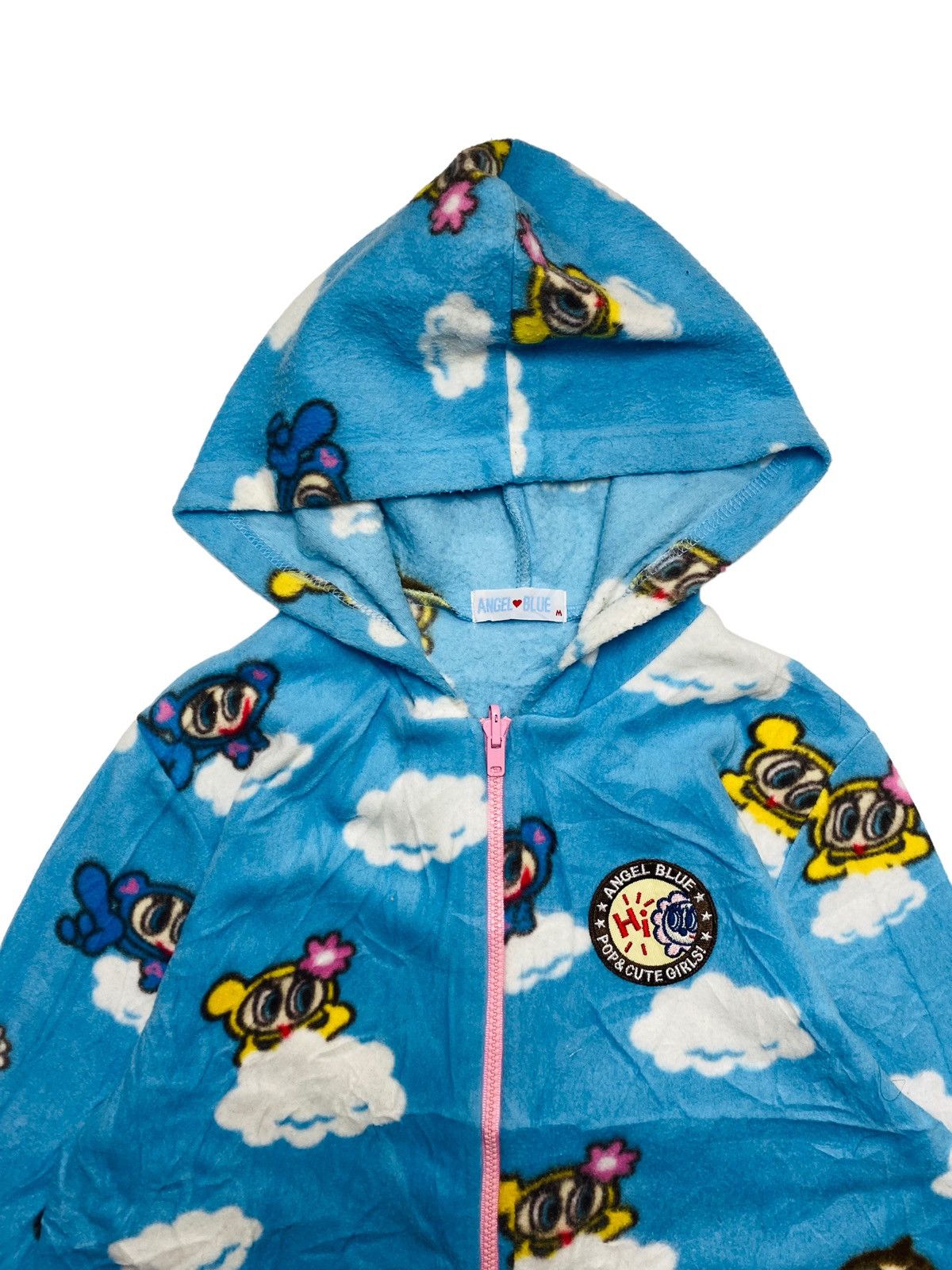 Hysteric Glamour 2000s Angel Blue - Double Jacket Printed Cloud Fleece Liner Size US M / EU 48-50 / 2 - 13 Thumbnail