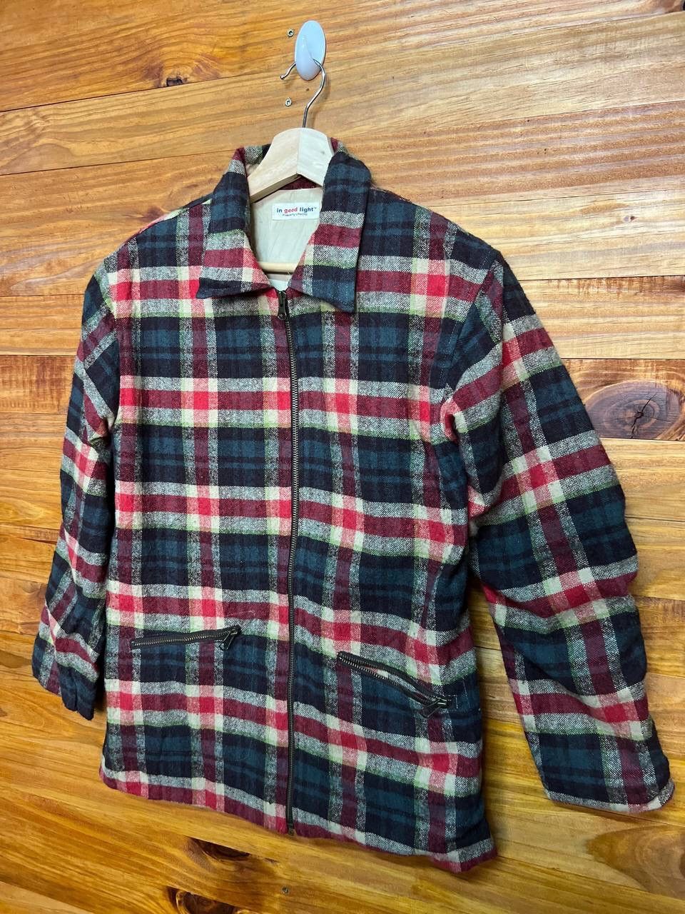 Woolrich Woolen Mills VINTAGE PLAID ZIPPER JACKET Size US S / EU 44-46 / 1 - 3 Thumbnail