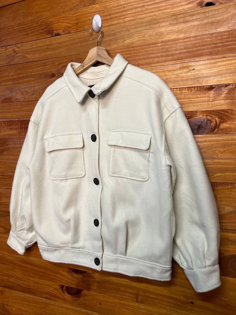 Japanese Brand HEATHER POLYESTER DOUBLE POCKET JACKET Size US L / EU 52-54 / 3 - 3 Thumbnail