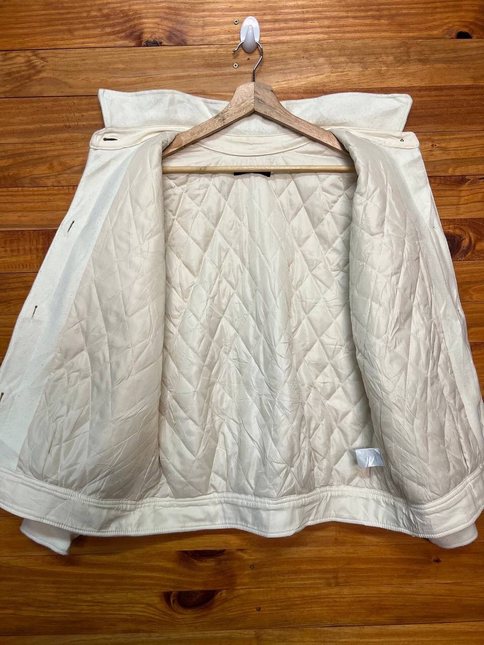 Japanese Brand HEATHER POLYESTER DOUBLE POCKET JACKET Size US L / EU 52-54 / 3 - 9 Thumbnail