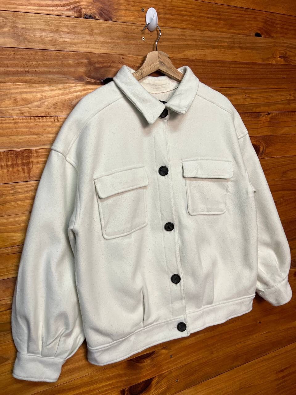 Japanese Brand HEATHER POLYESTER DOUBLE POCKET JACKET Size US L / EU 52-54 / 3 - 2 Thumbnail