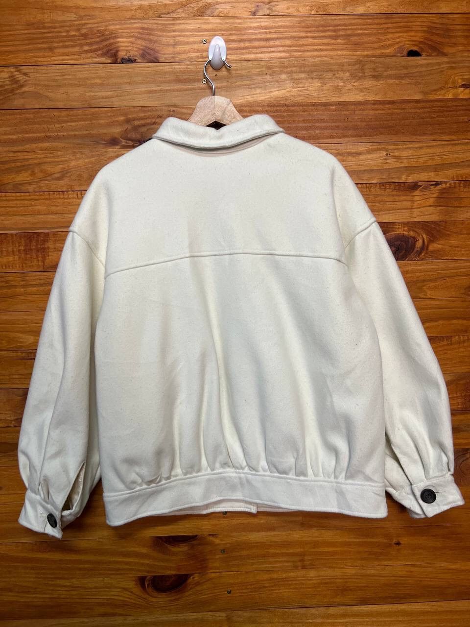 Japanese Brand HEATHER POLYESTER DOUBLE POCKET JACKET Size US L / EU 52-54 / 3 - 8 Thumbnail