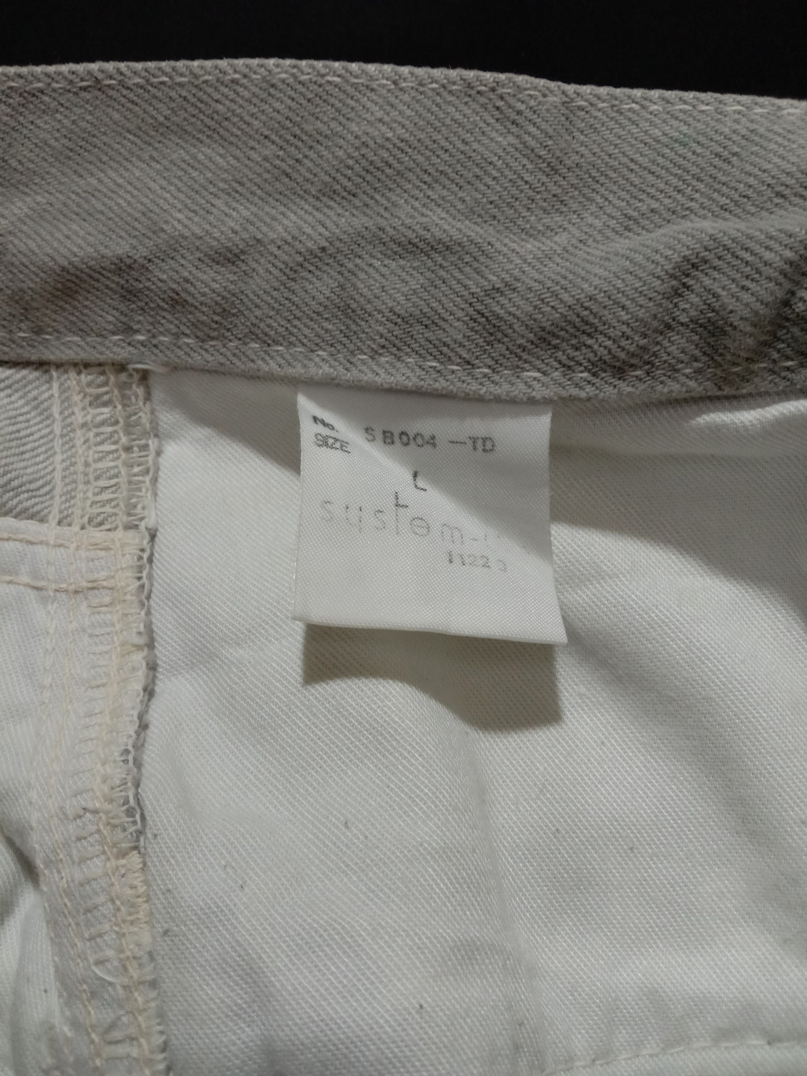 Japanese Brand Bartack Denim Japanese Brand Light Gray Jeans Trouser Size US 30 / EU 46 - 5 Thumbnail