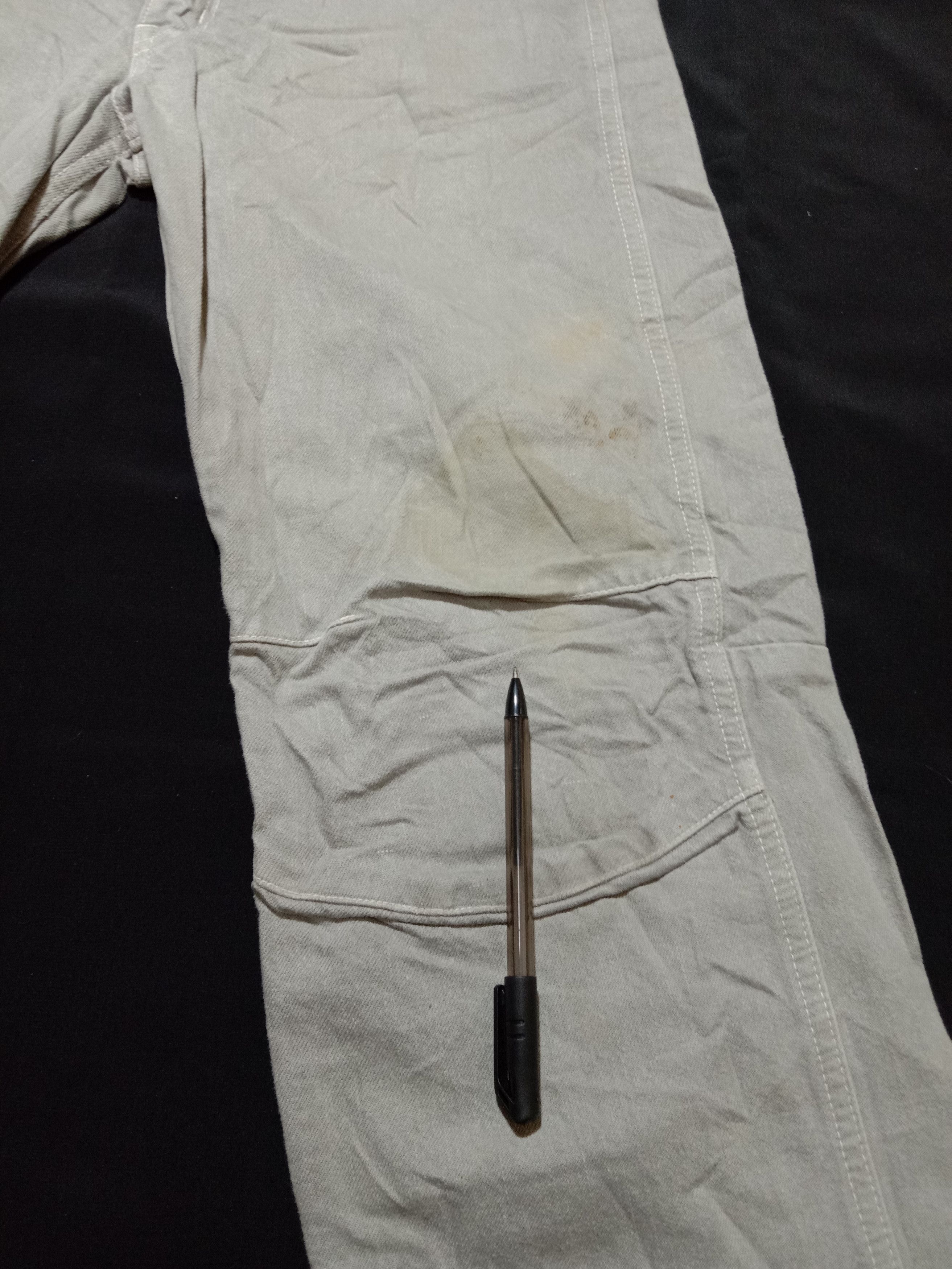 Japanese Brand Bartack Denim Japanese Brand Light Gray Jeans Trouser Size US 30 / EU 46 - 11 Thumbnail