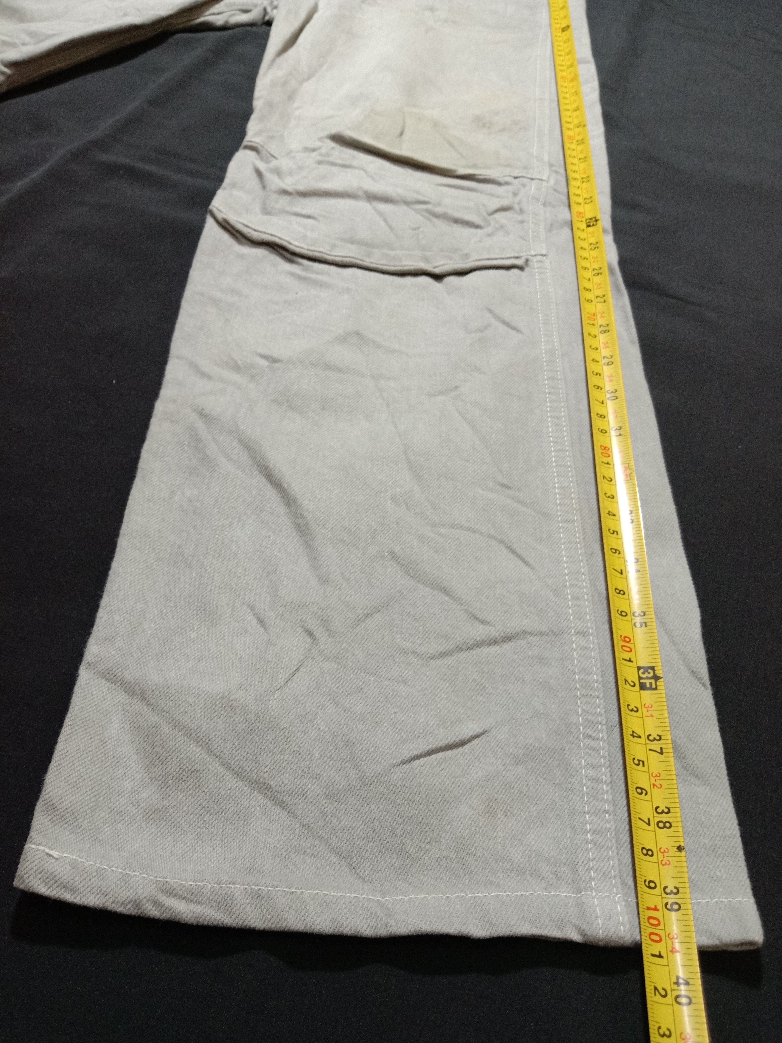 Japanese Brand Bartack Denim Japanese Brand Light Gray Jeans Trouser Size US 30 / EU 46 - 7 Thumbnail