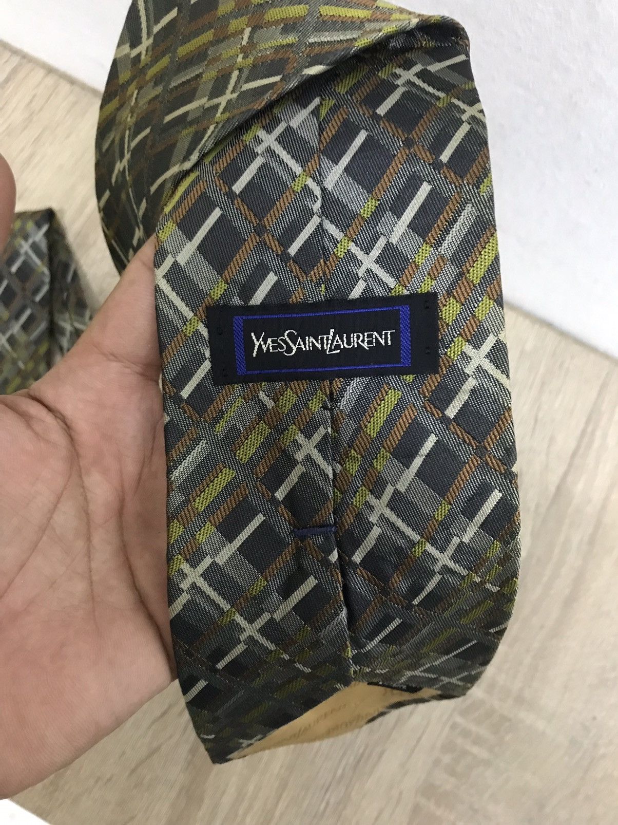 Vintage × Yves Saint Laurent Vintage Yves Saint Laurent Ties Size ONE SIZE - 4 Thumbnail