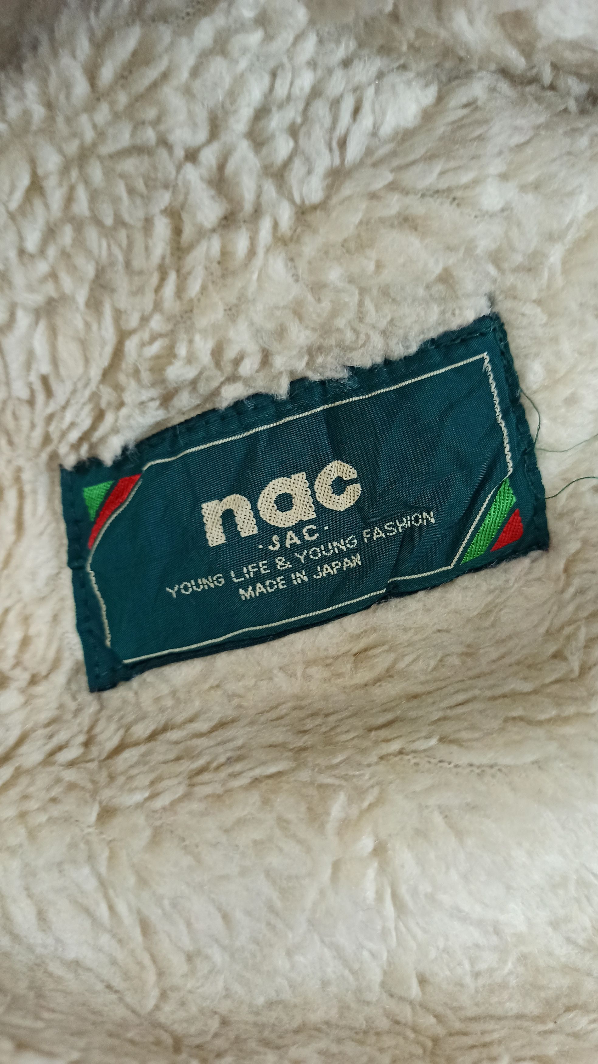 Japanese Brand Vintage NAC JAC Flannel Wool Long Sleeve Ups Button Size US M / EU 48-50 / 2 - 8 Thumbnail