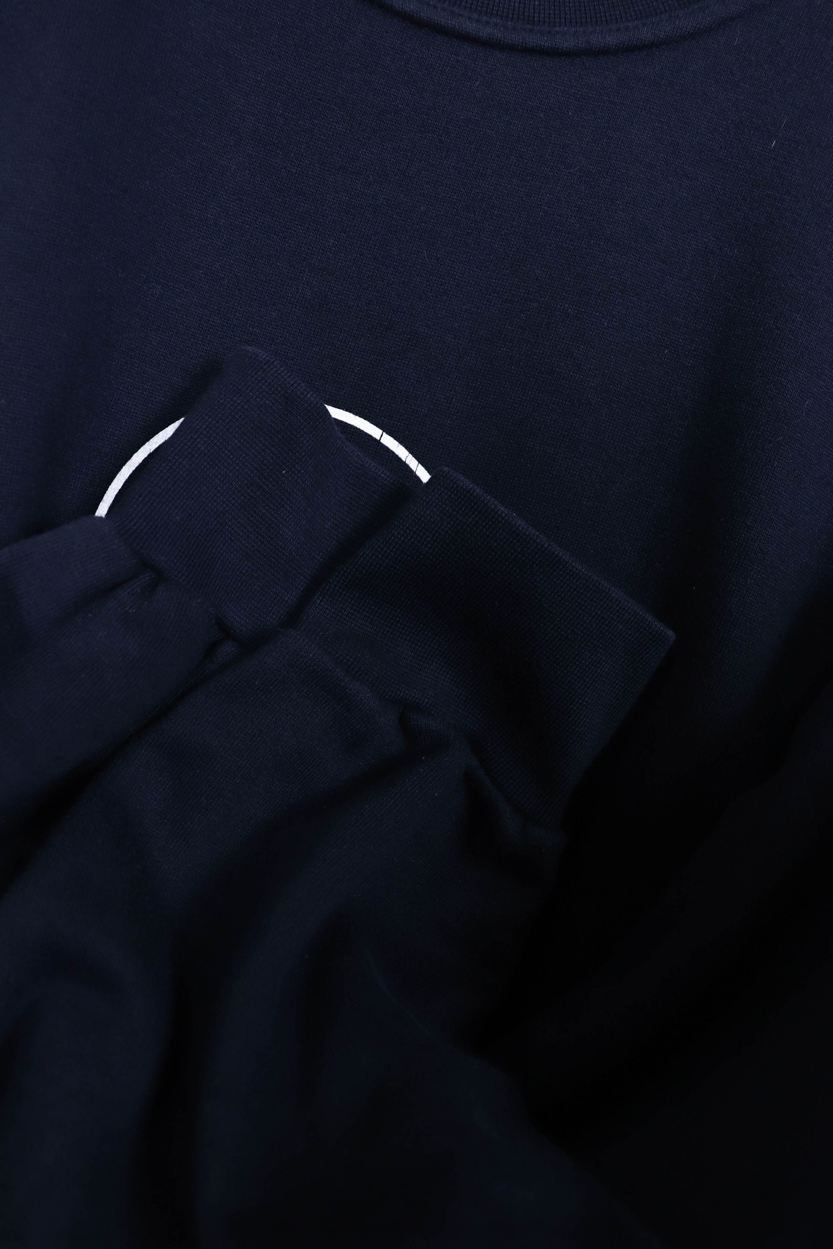 Motorola Motorola Big Logo Graphics Vintage Boxy Fit Navy Sweatshirt Size US XL / EU 56 / 4 - 7 Thumbnail