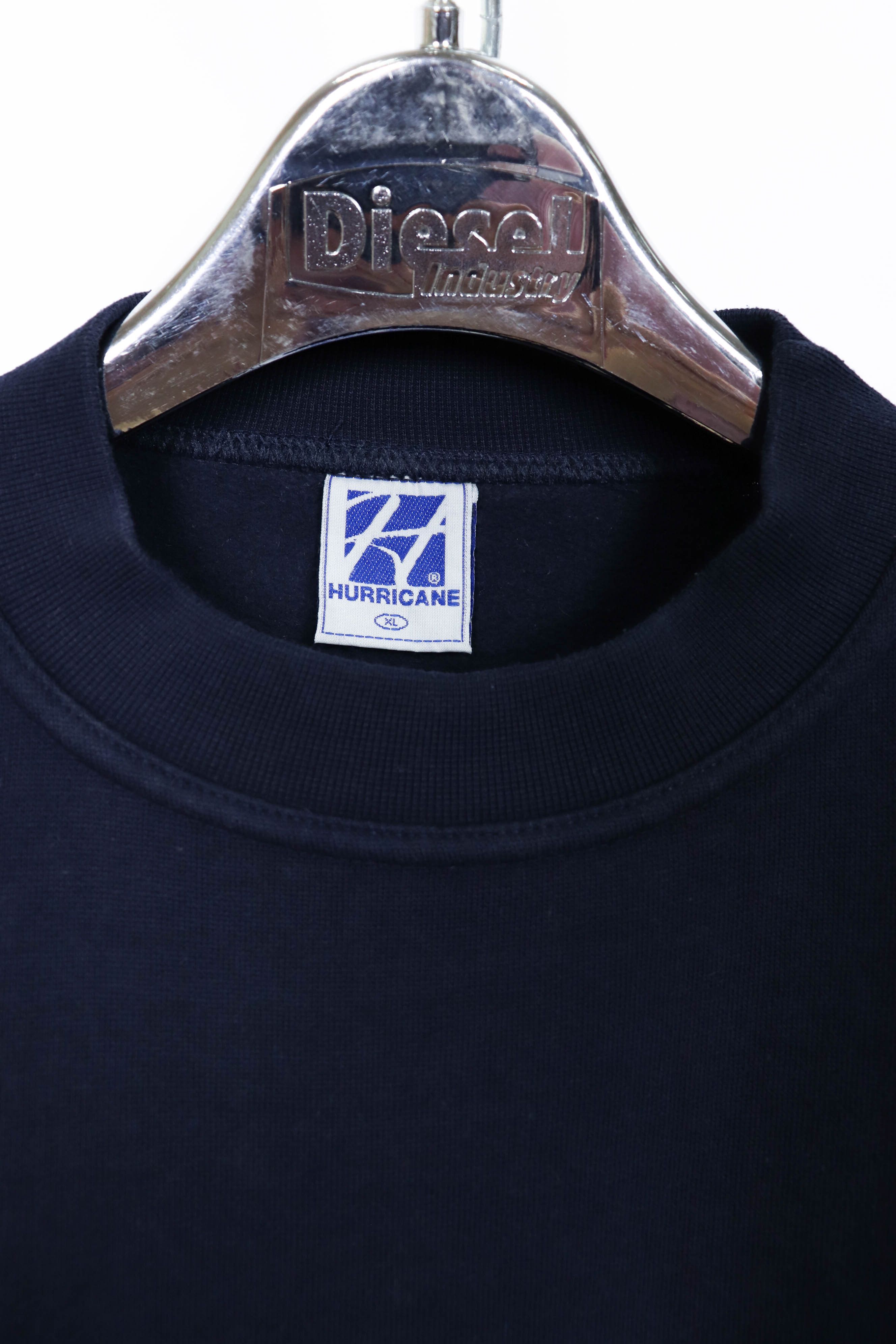Motorola Motorola Big Logo Graphics Vintage Boxy Fit Navy Sweatshirt Size US XL / EU 56 / 4 - 8 Thumbnail