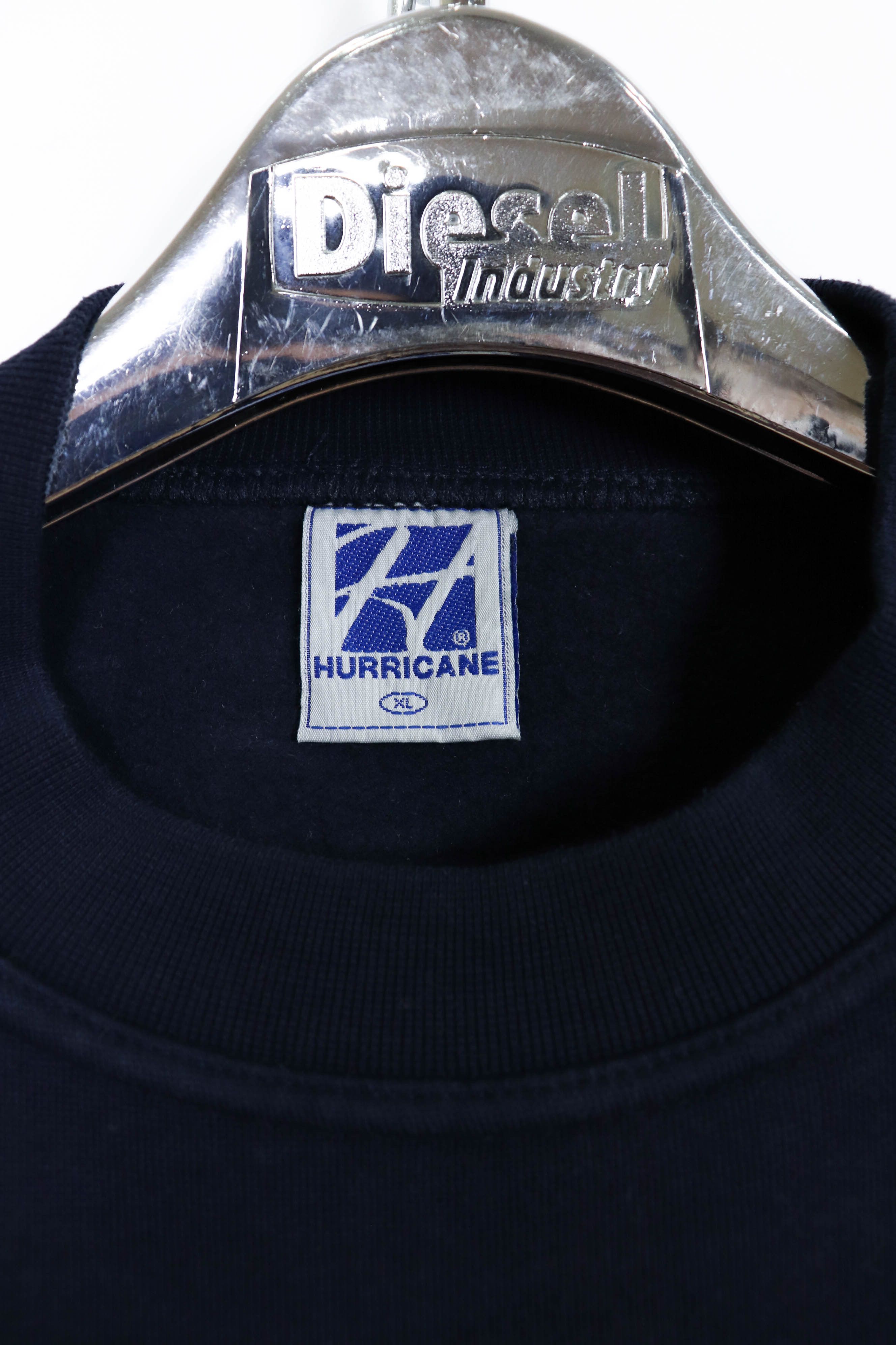 Motorola Motorola Big Logo Graphics Vintage Boxy Fit Navy Sweatshirt Size US XL / EU 56 / 4 - 9 Thumbnail