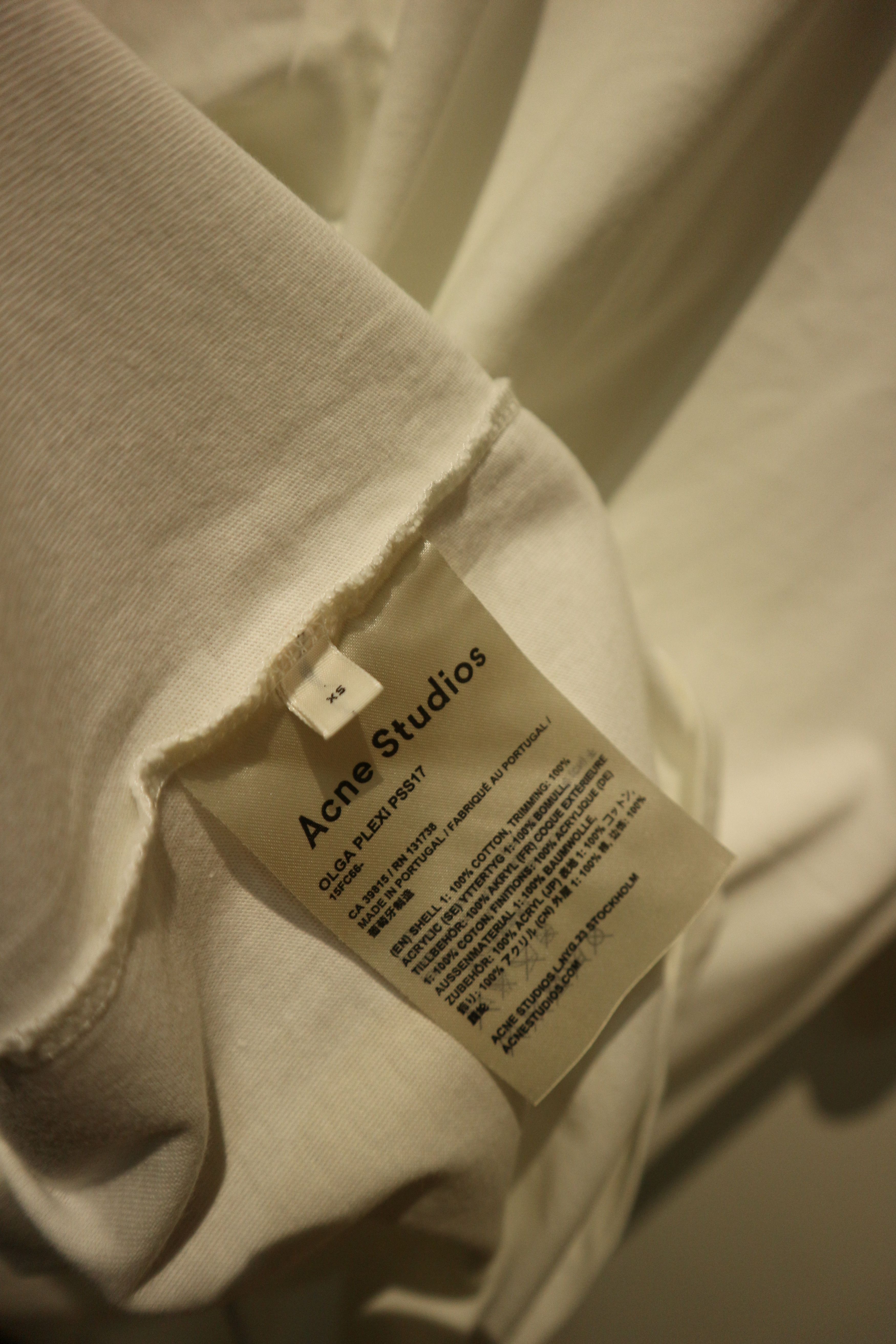 Acne Studios oversized printed t-shirt Size US XS / EU 42 / 0 - 7 Thumbnail