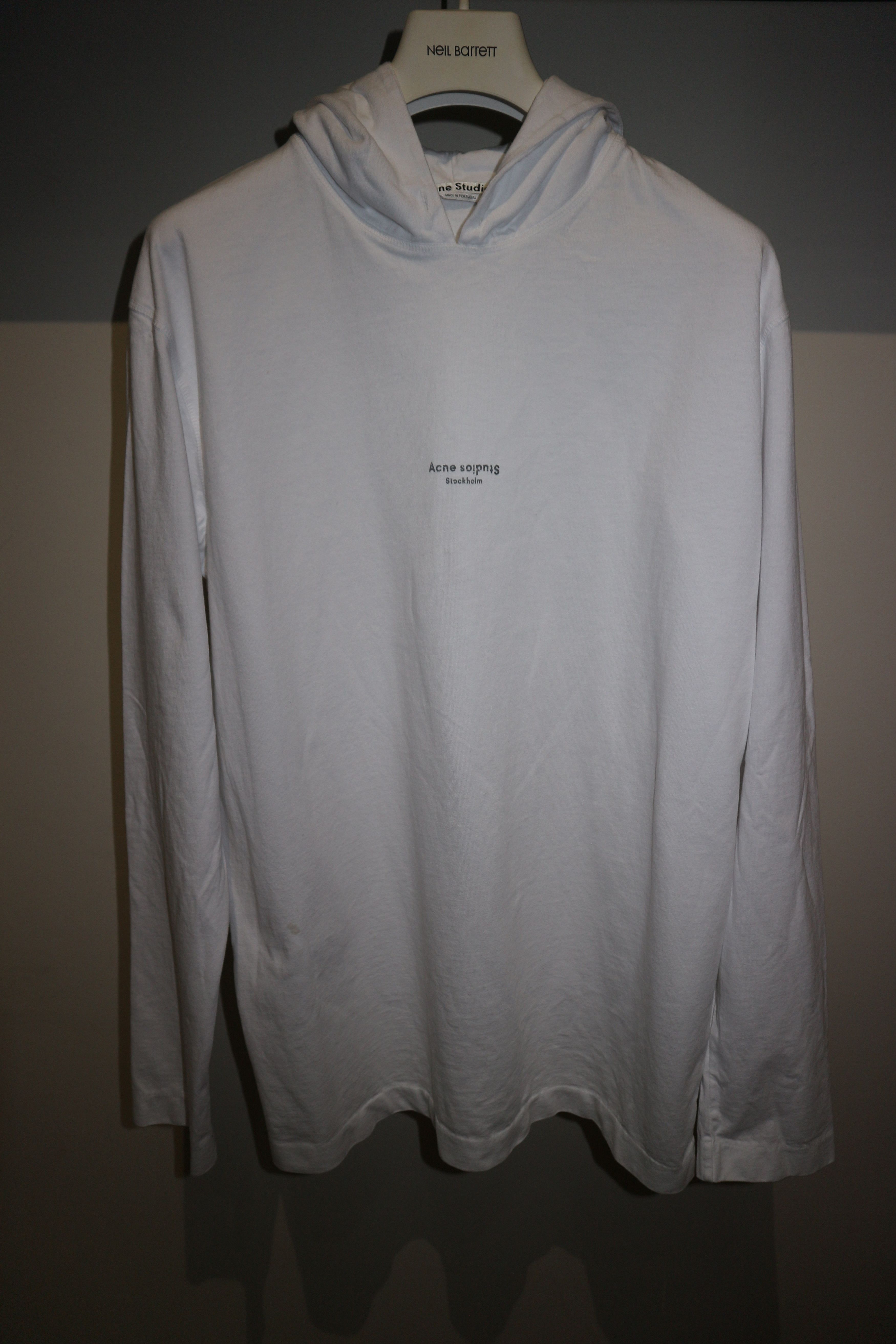 Acne Studios logo print hooded sweatshirt Size US M / EU 48-50 / 2 - 1 Thumbnail