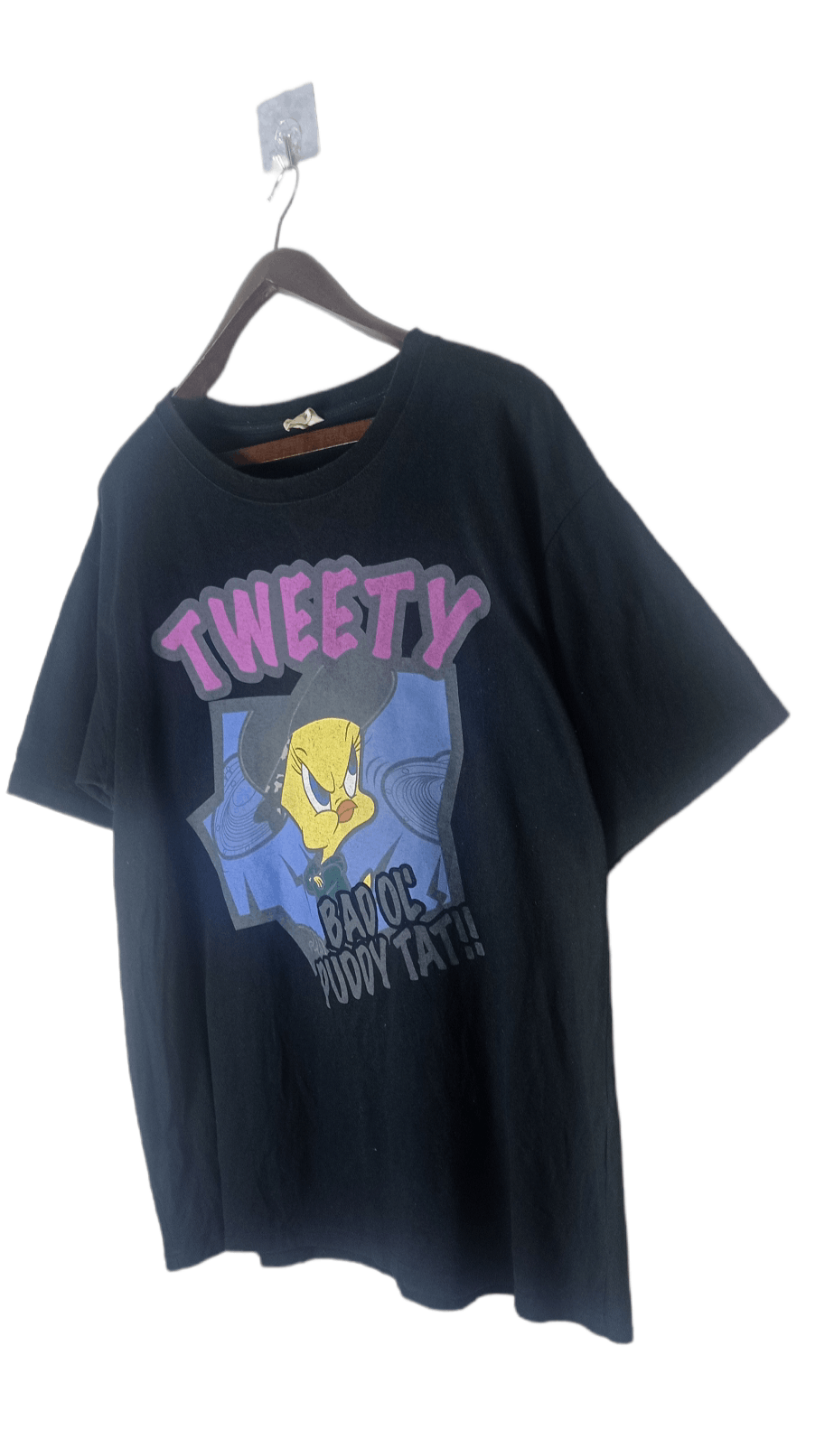 Cartoon Network × Warner Bros Vtg Warney Bros Looney Tunes Tweety Bad Oc Puddy Tat T shirt Size US XL / EU 56 / 4 - 3 Thumbnail