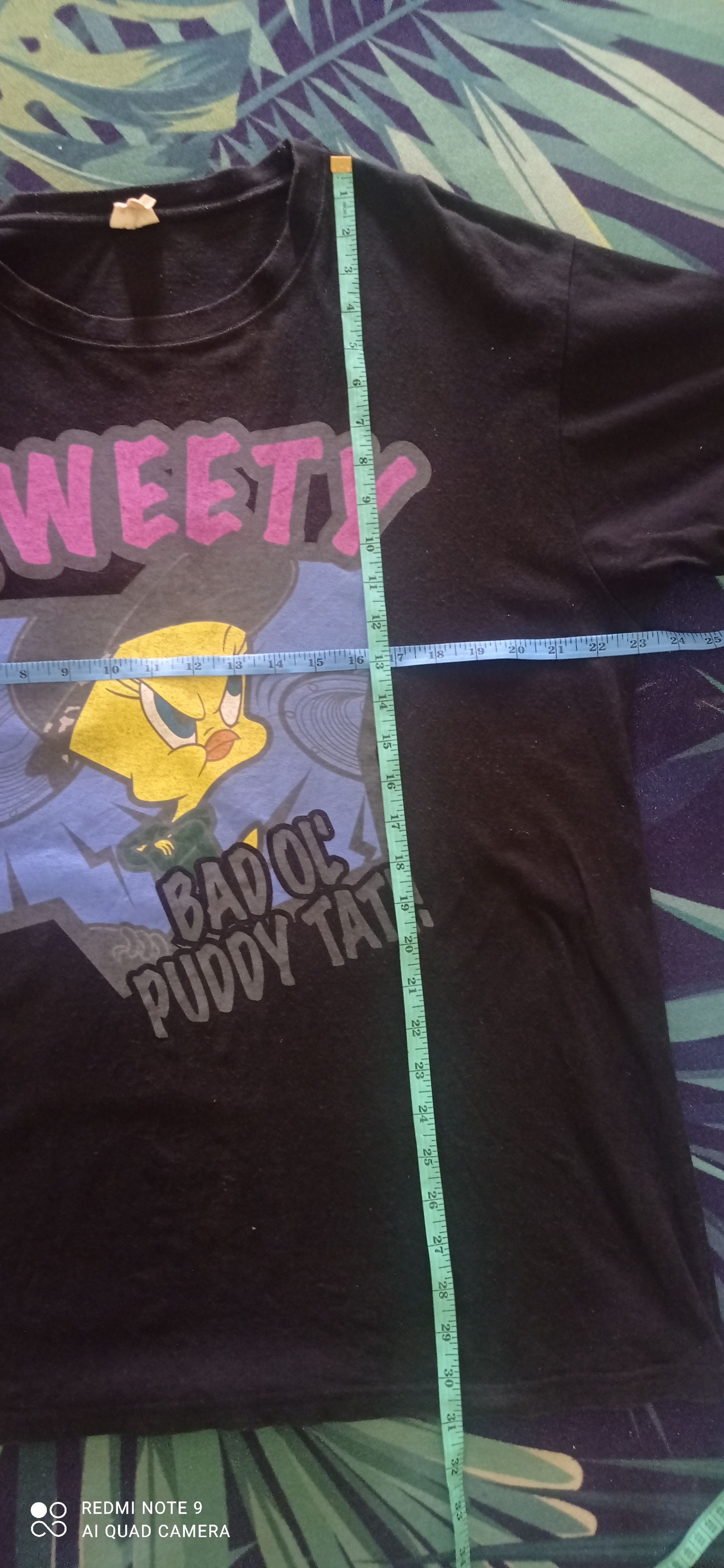 Cartoon Network × Warner Bros Vtg Warney Bros Looney Tunes Tweety Bad Oc Puddy Tat T shirt Size US XL / EU 56 / 4 - 11 Thumbnail