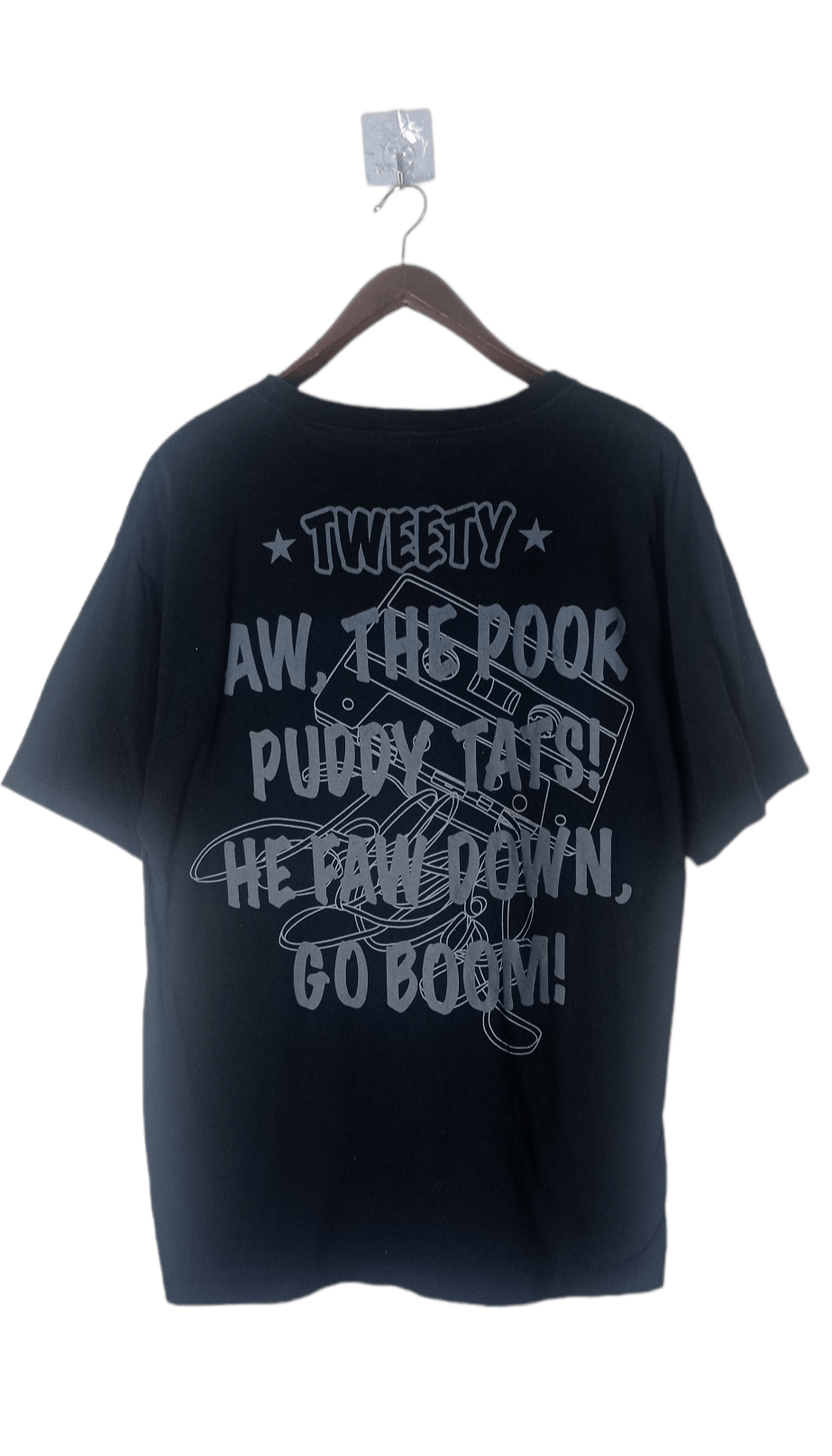 Cartoon Network × Warner Bros Vtg Warney Bros Looney Tunes Tweety Bad Oc Puddy Tat T shirt Size US XL / EU 56 / 4 - 4 Thumbnail