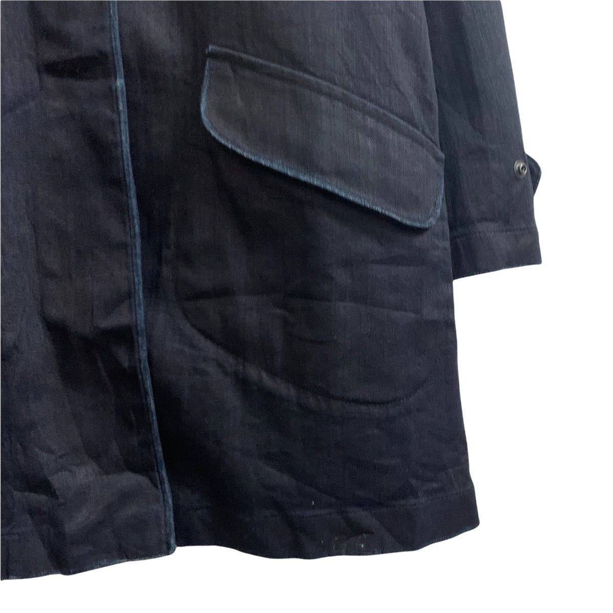Jil Sander × Uniqlo Jil Sander X Uniqlo Indigo Snap Button Jacket Size US S / EU 44-46 / 1 - 8 Thumbnail