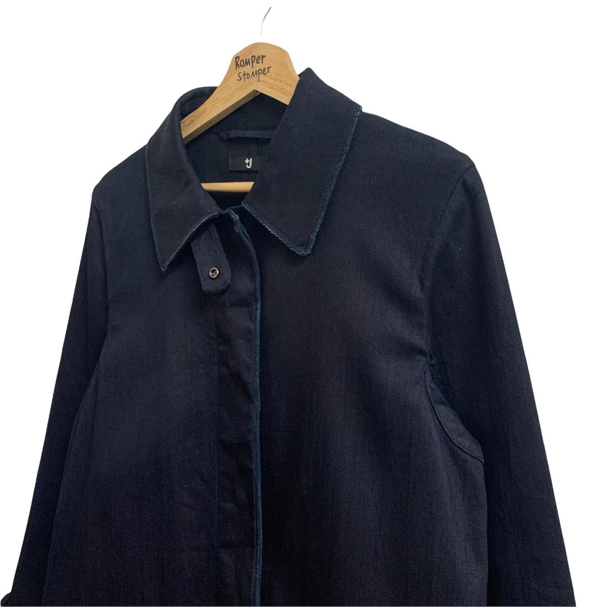 Jil Sander × Uniqlo Jil Sander X Uniqlo Indigo Snap Button Jacket Size US S / EU 44-46 / 1 - 4 Thumbnail