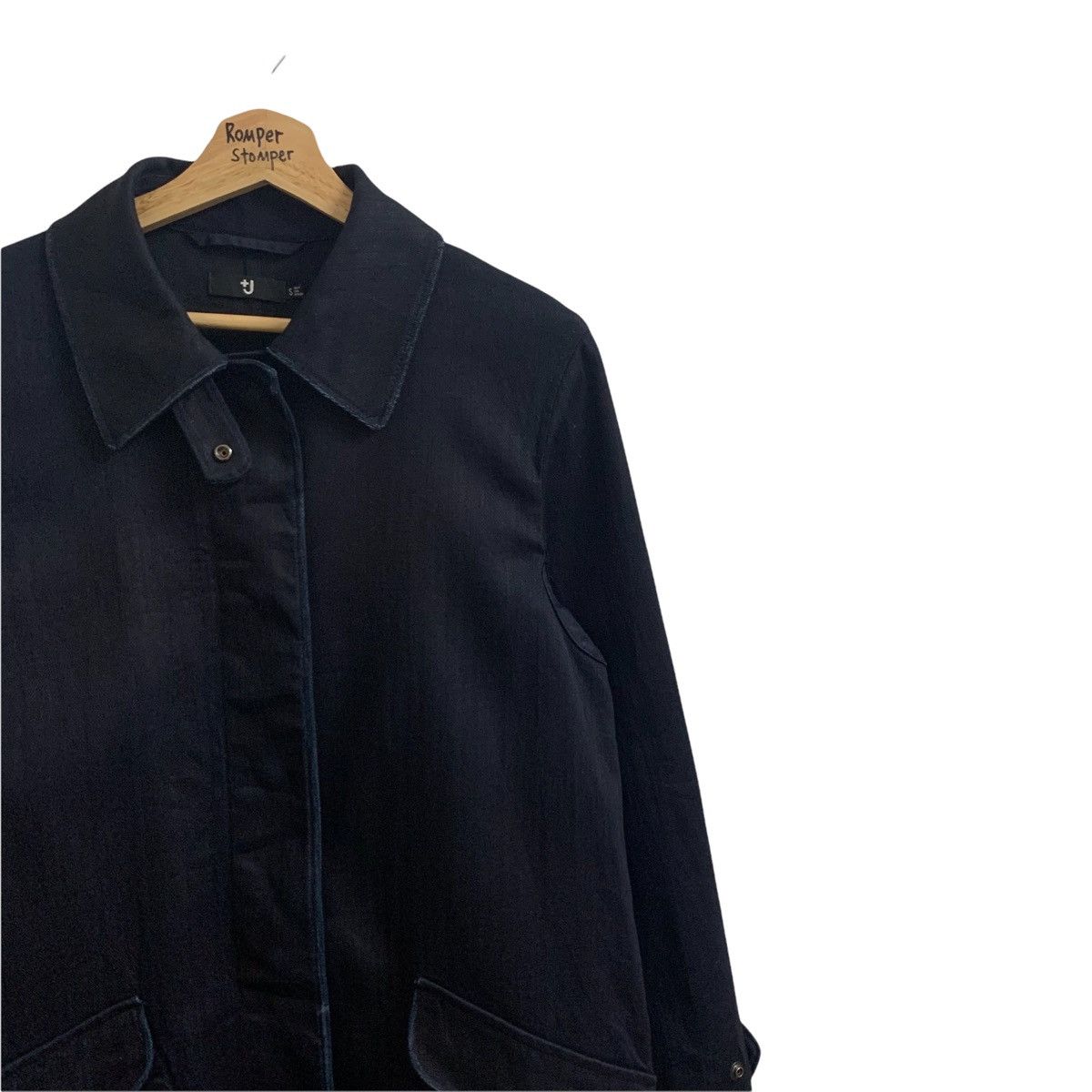 Jil Sander × Uniqlo Jil Sander X Uniqlo Indigo Snap Button Jacket Size US S / EU 44-46 / 1 - 3 Thumbnail