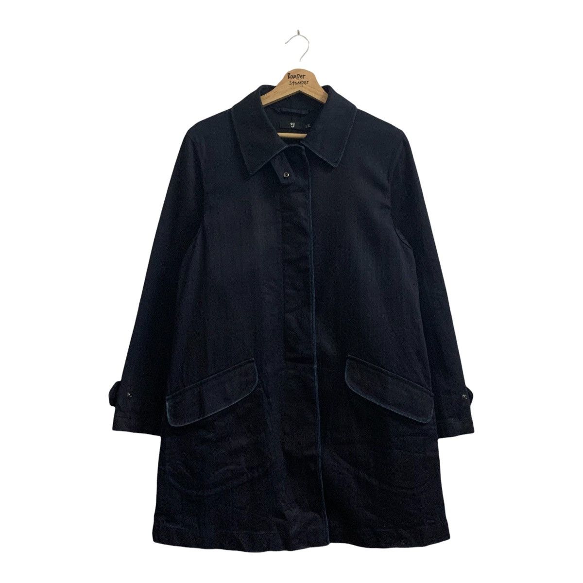 Jil Sander × Uniqlo Jil Sander X Uniqlo Indigo Snap Button Jacket Size US S / EU 44-46 / 1 - 1 Thumbnail