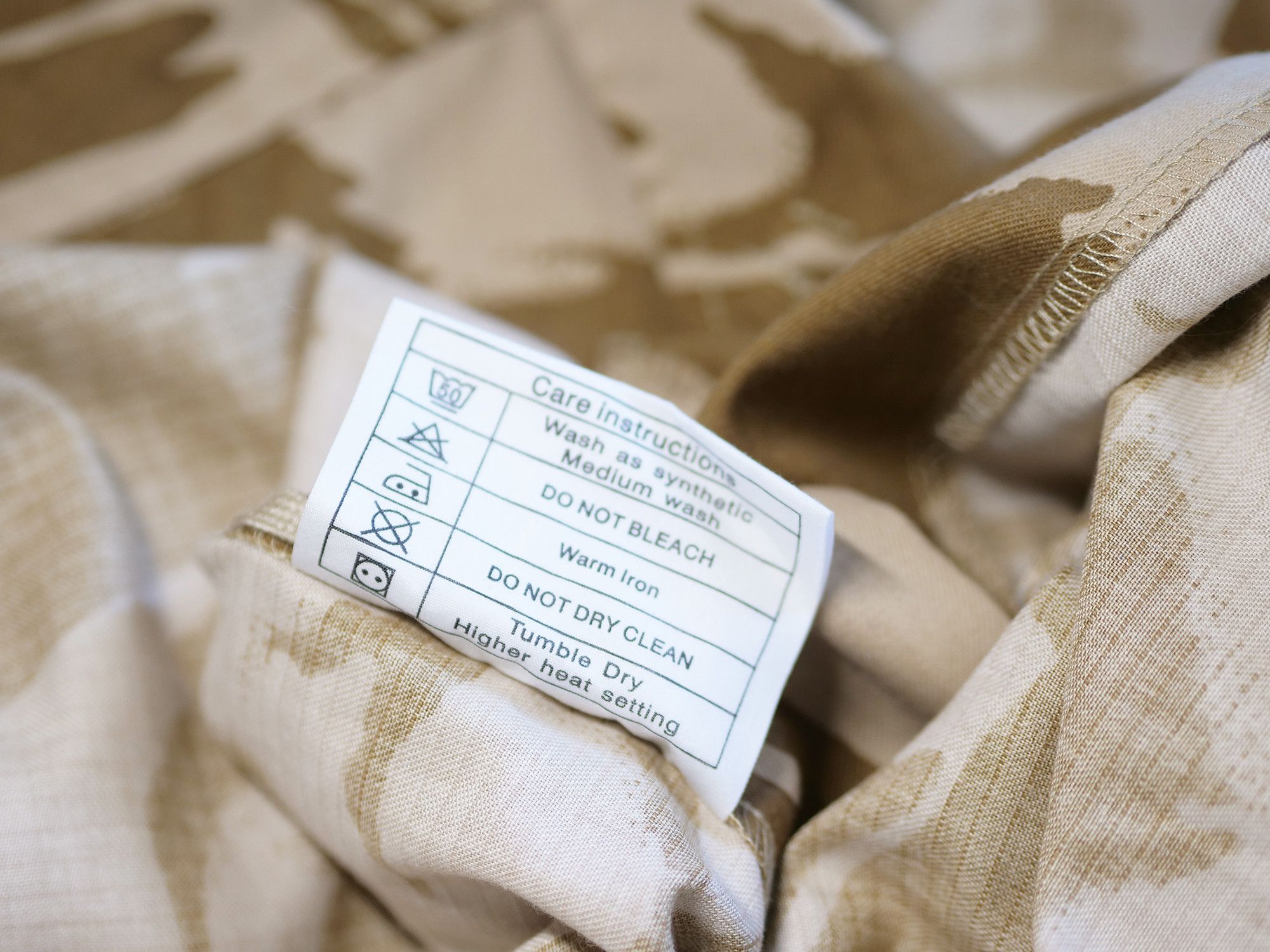 Vintage Military combat camo vintage jacket Size US M / EU 48-50 / 2 - 8 Thumbnail