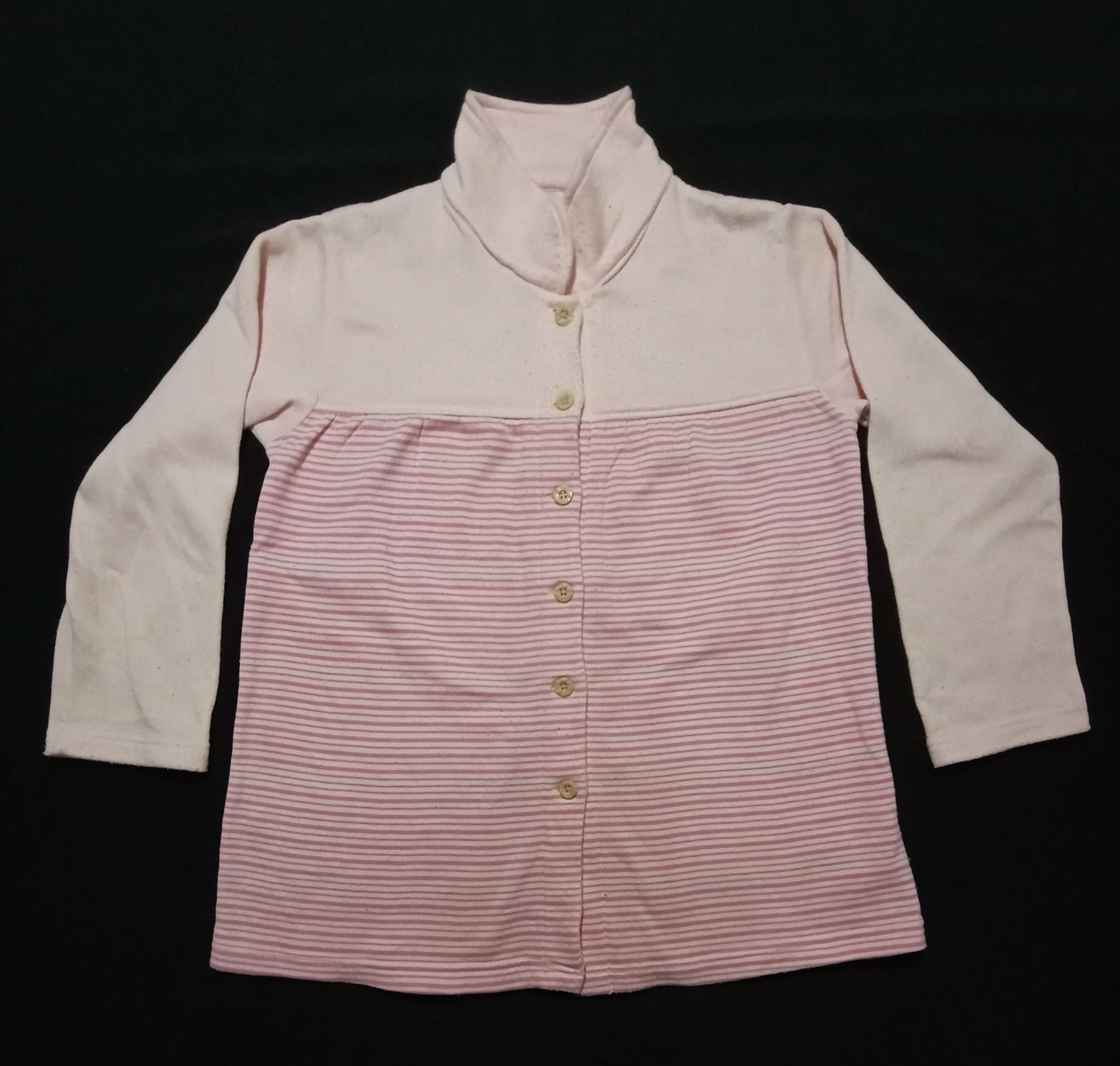 Japanese Brand Y's Sacsny Y'saccs Pink Striped Button Up Size M / US 6-8 / IT 42-44 - 1 Thumbnail